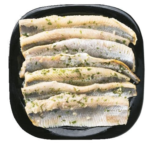 Matjes s česnekem