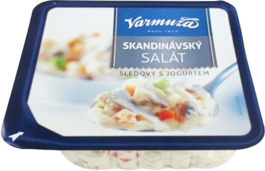 Varmuža Skandinávský sleďový salát s jogurtem 150 g
