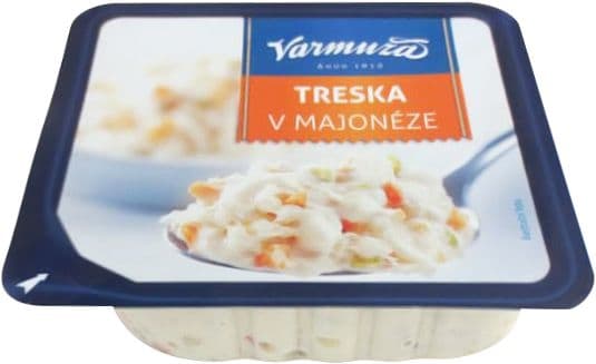 Varmuža Treska v majonéze 150 g