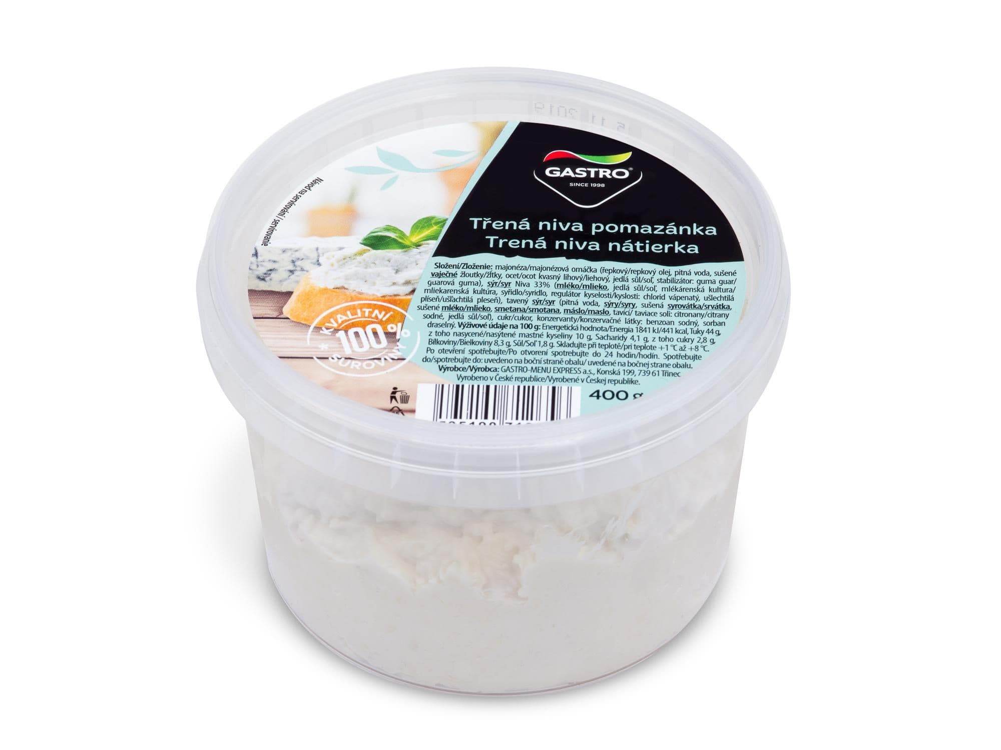 Gastro Třená niva pomazánka 400g