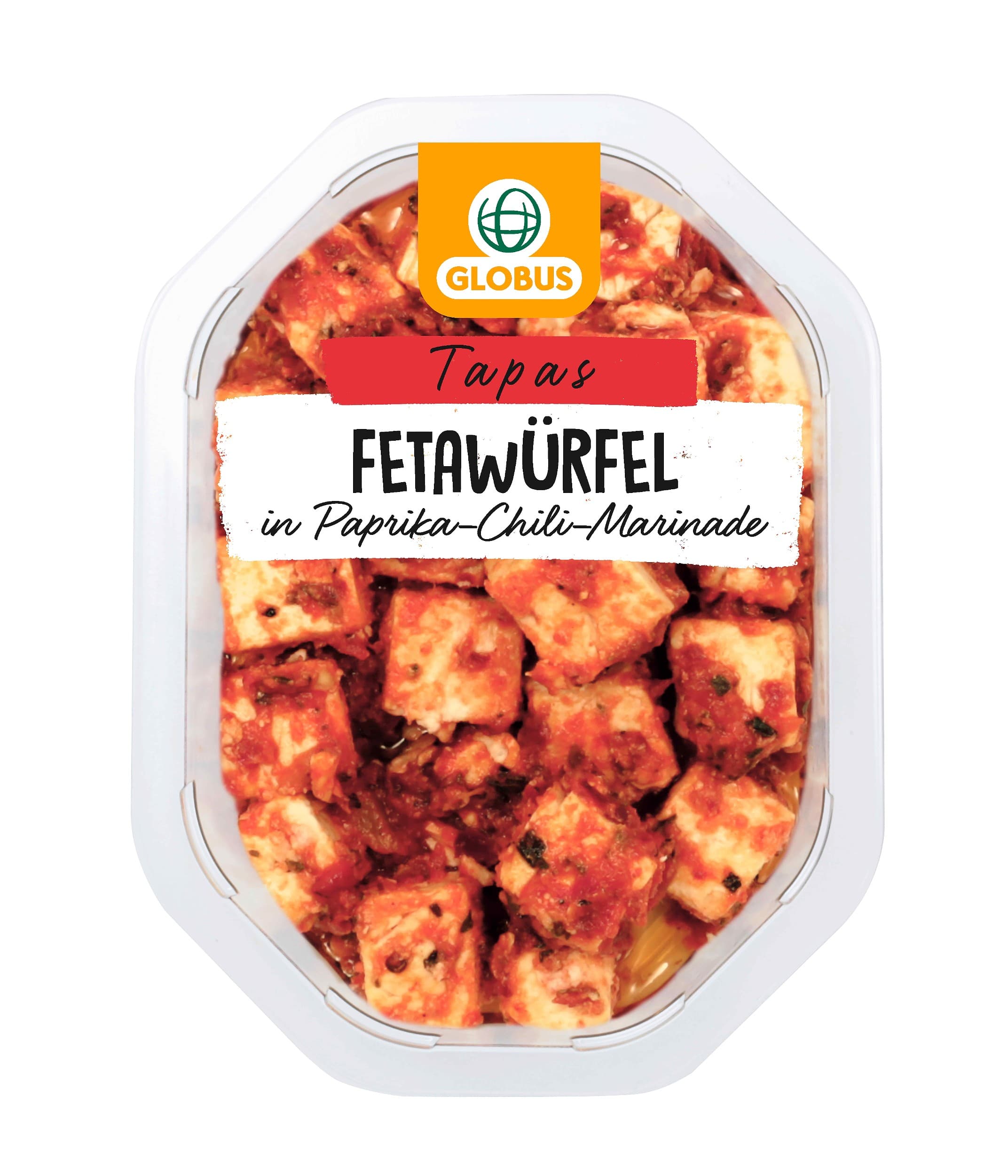 Feta kostky v marinádě s paprikou a chilli 130g