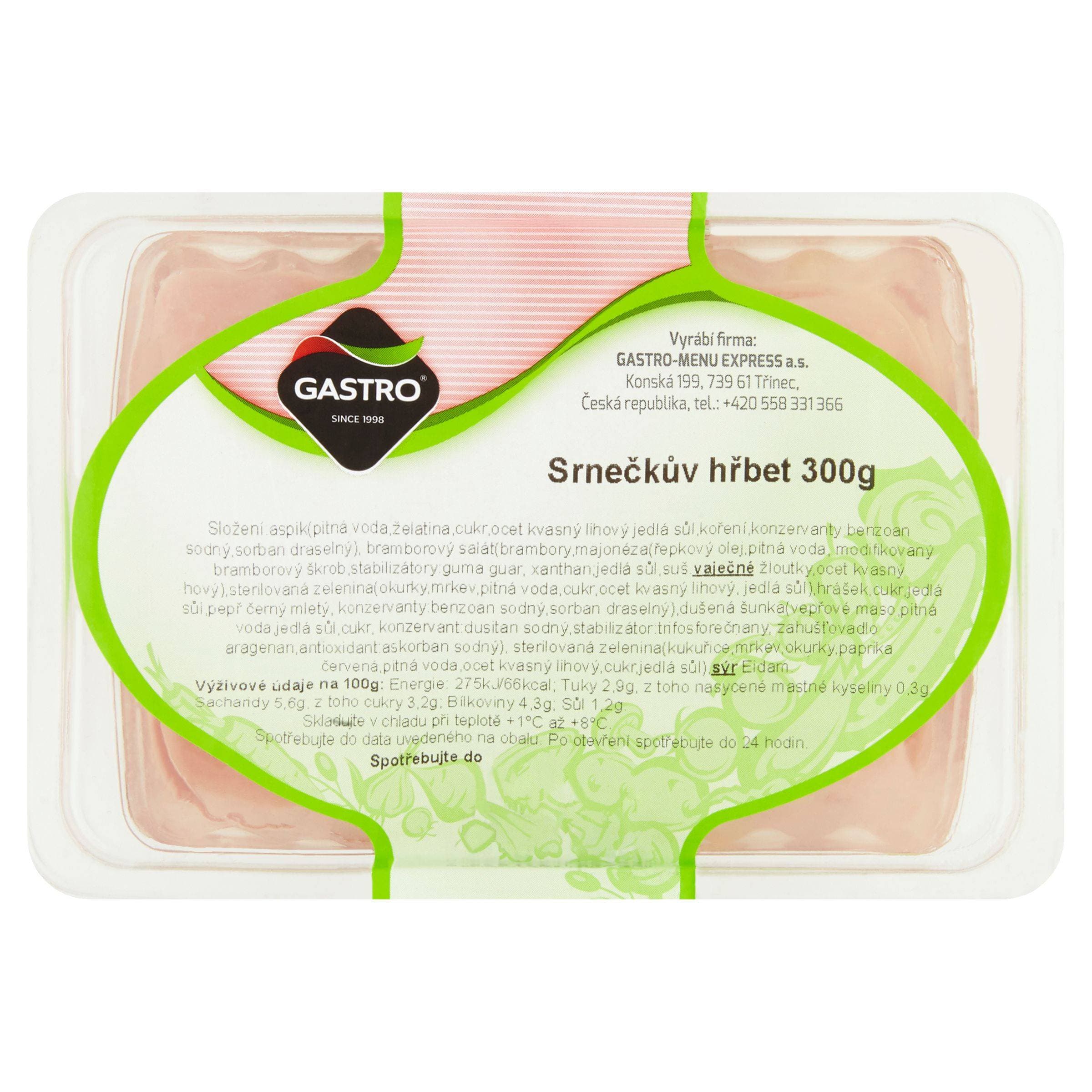 Srnečkův hřbet 300 g