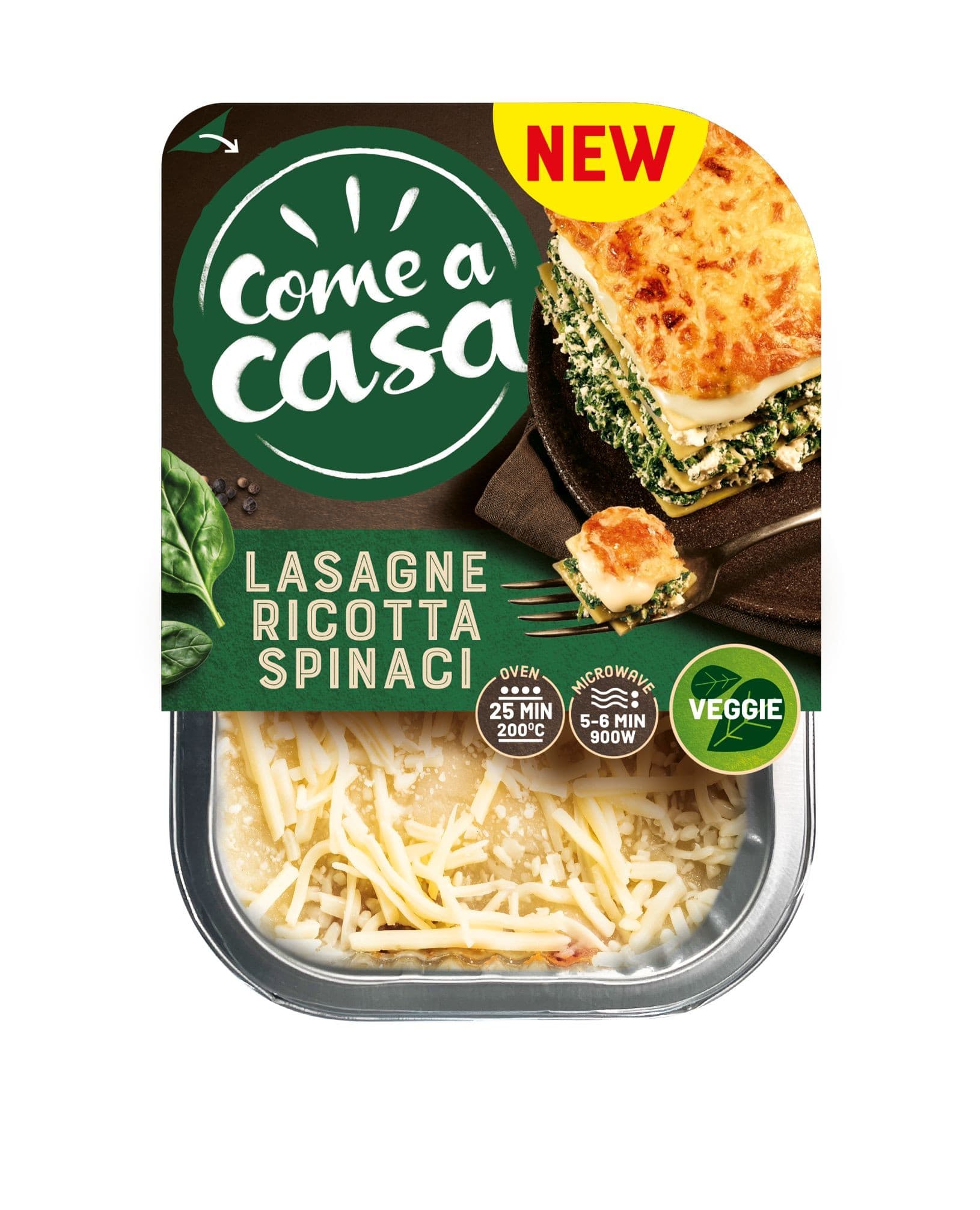Come a Casa Lasagne Spinach&Ricotta 400g