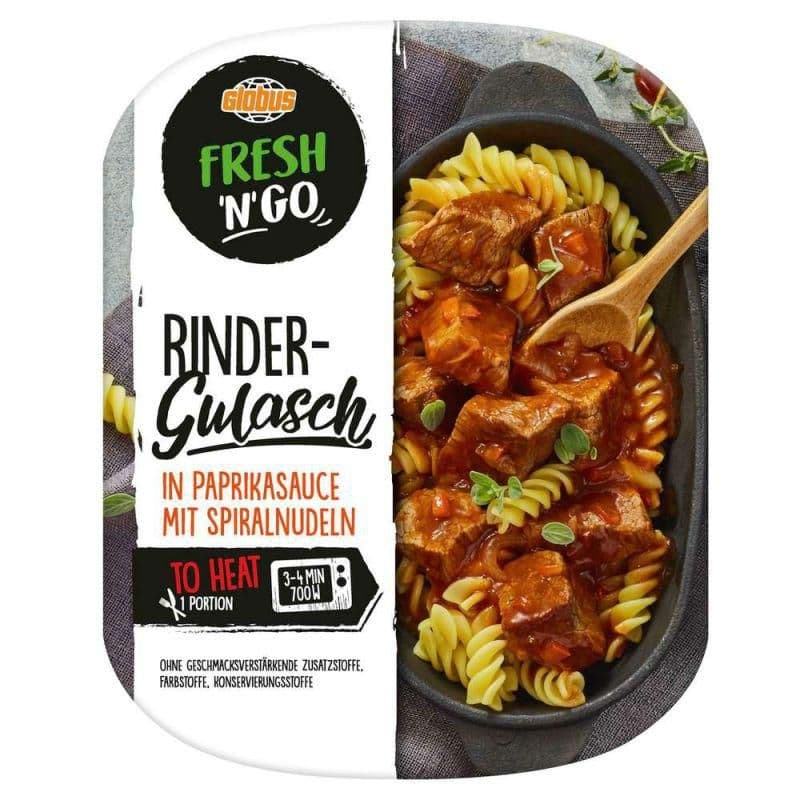 fresh 'n' go Hovězí guláš 400g