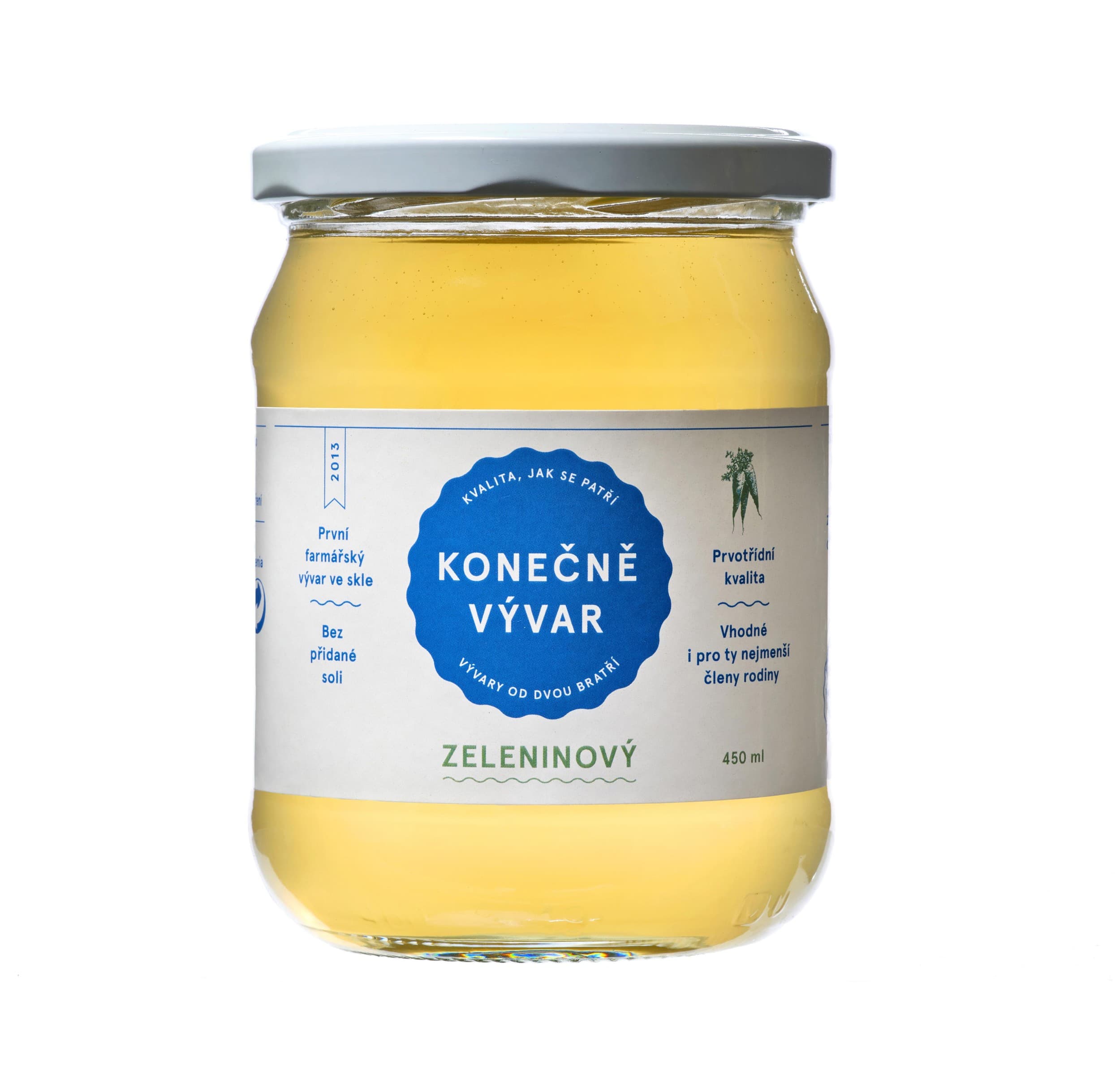 Konečně vývar zeleninový 450 ml