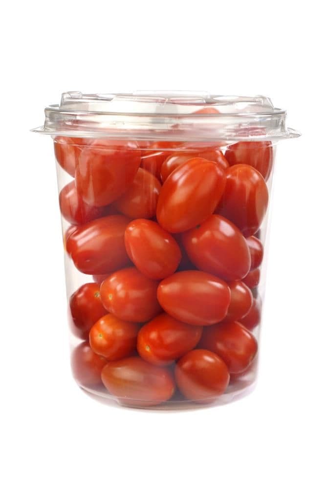 Rajčata cherry ovalná v kyblíku 500g