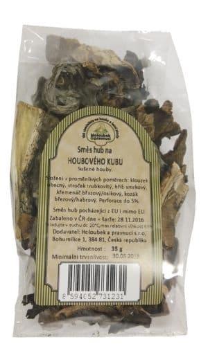 Holoubek Směs sušených hub ,houbový Kuba, 35 g