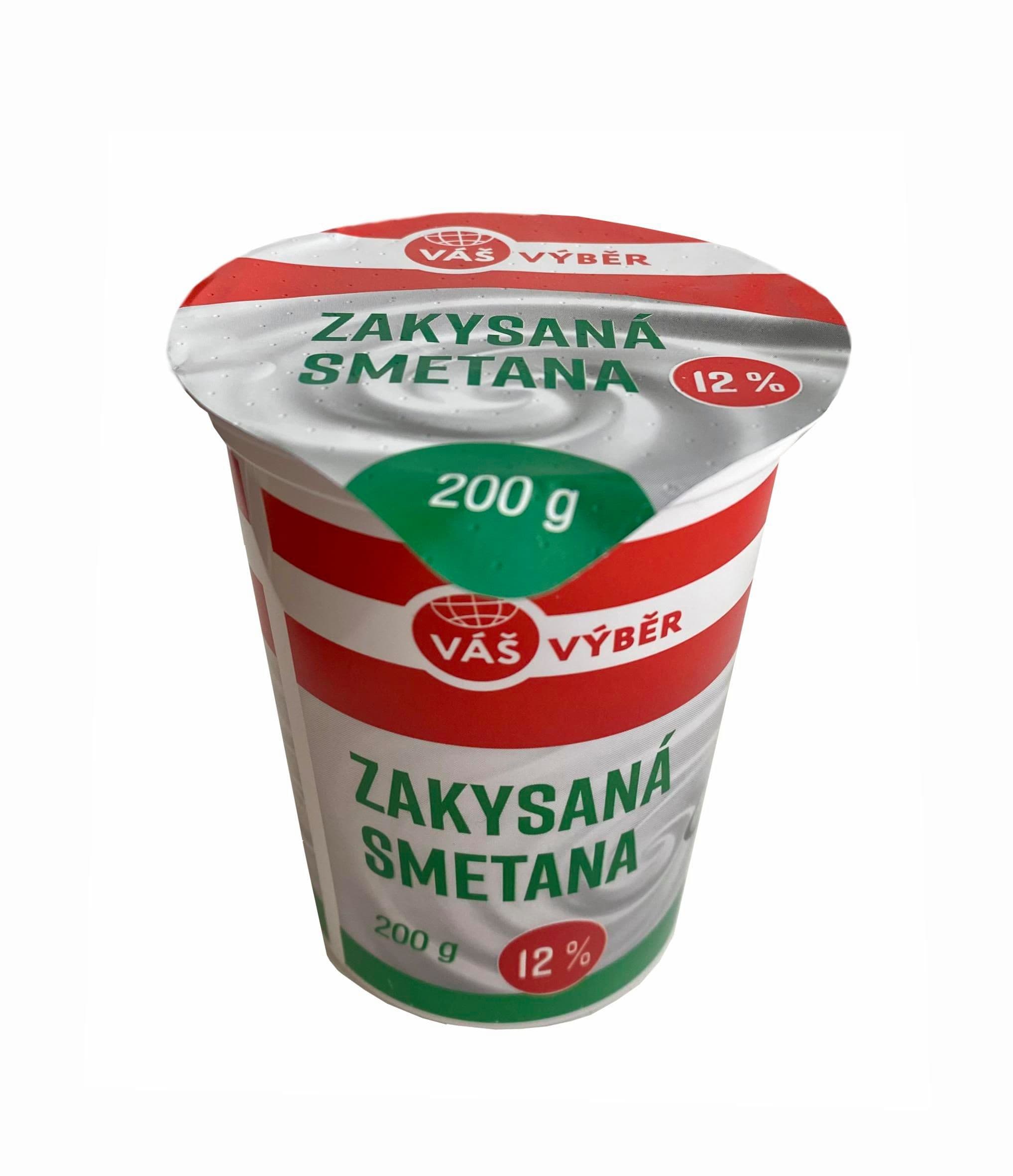 Váš výběr Zakysaná smetana 12%