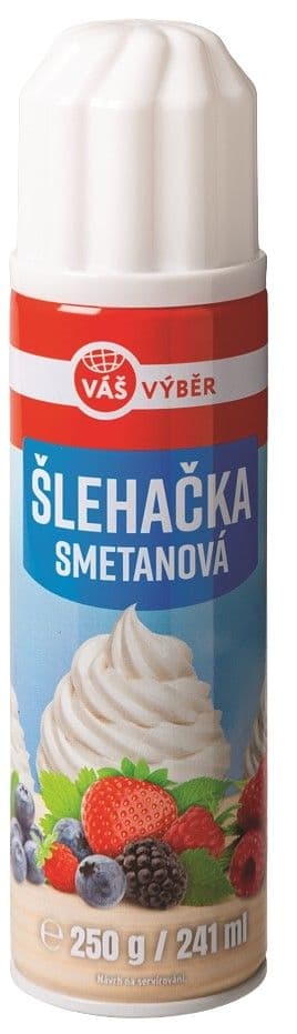 Váš Výběr Šlehačka spray 17% 250g
