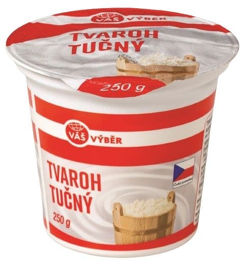 Váš Výběr Tučný tvaroh 250g