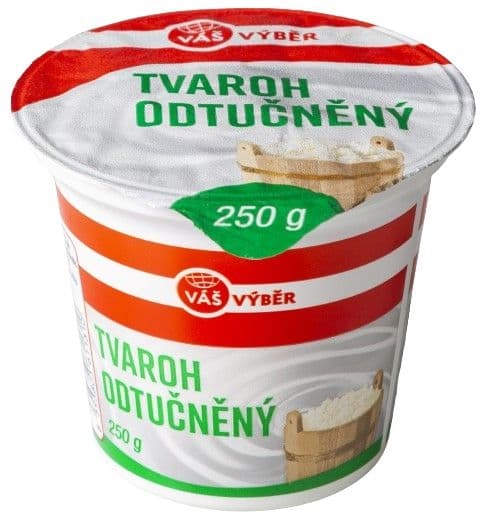 Váš Výběr Odtučněný tvaroh 250g