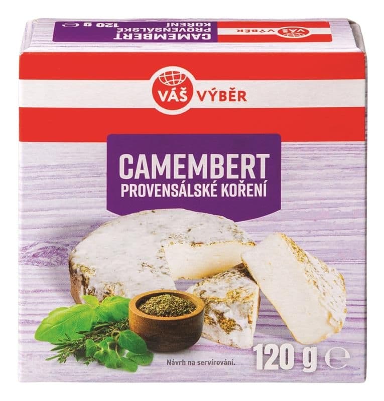 Váš Výběr Camembert provensálské koření 120g