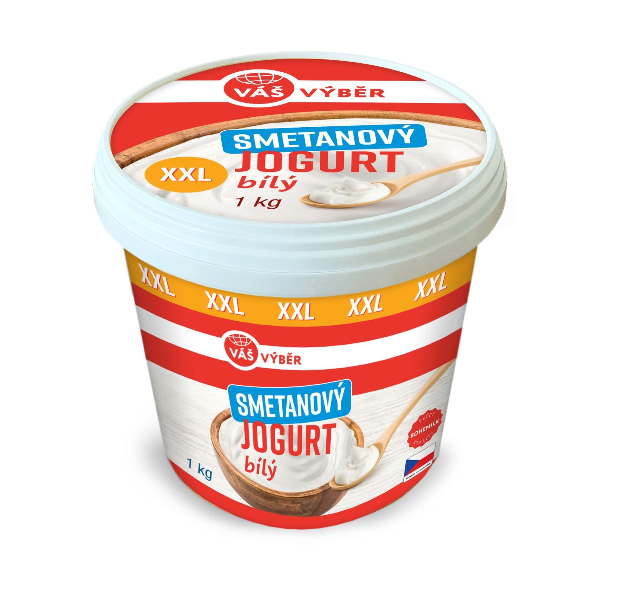 Váš Výběr Smetanový jogurt bílý 10% 1kg