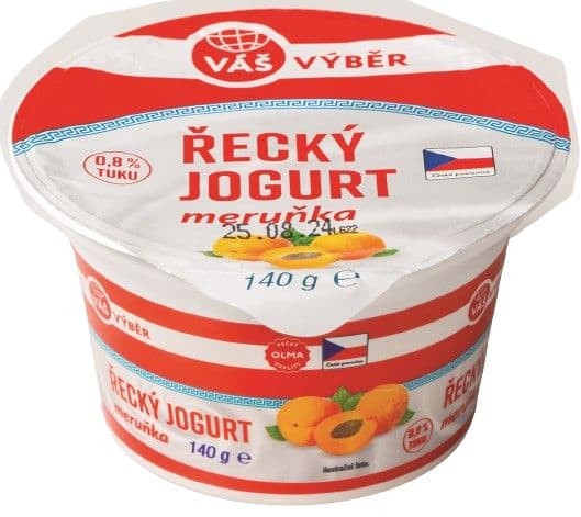 Váš Výběr Řecký jogurt meruňka 140 g