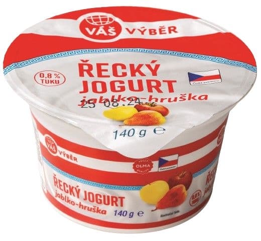 Váš Výběr Řecký jogurt jablko-hruška 140 g