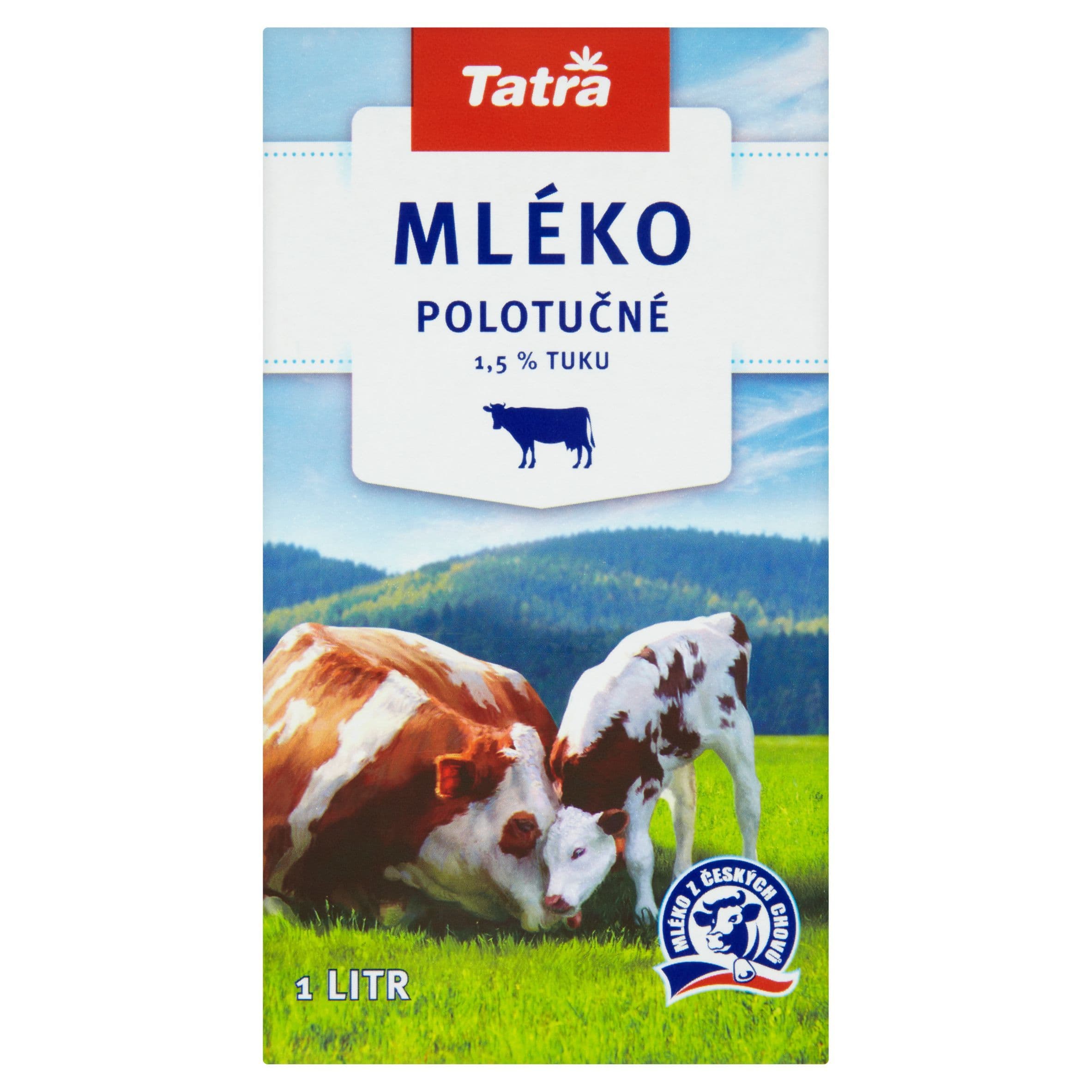 Tatra Trvanlivé polotučné mléko 1 l