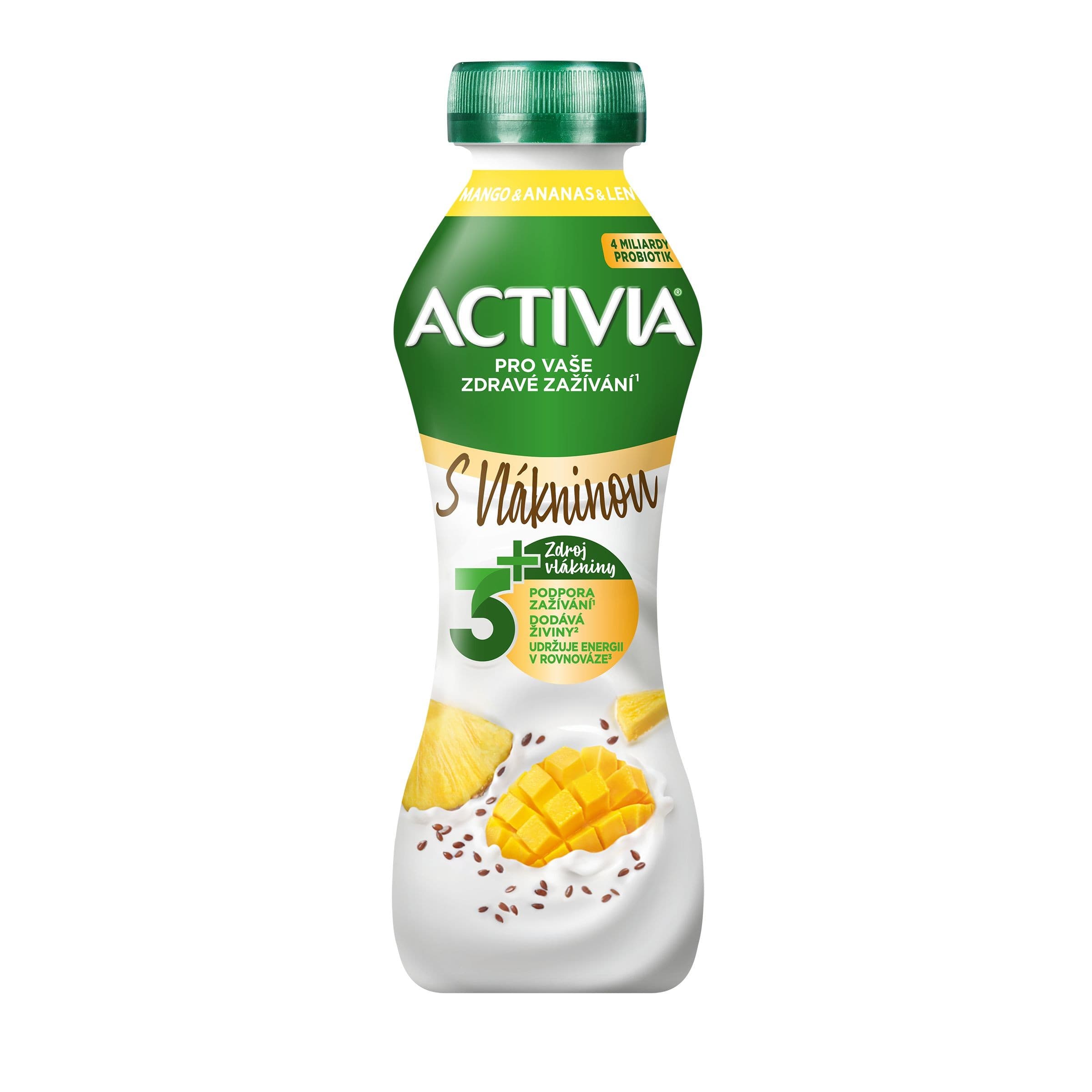 Activia Zakysaný nápoj s bifidokulturou Mango len 270g