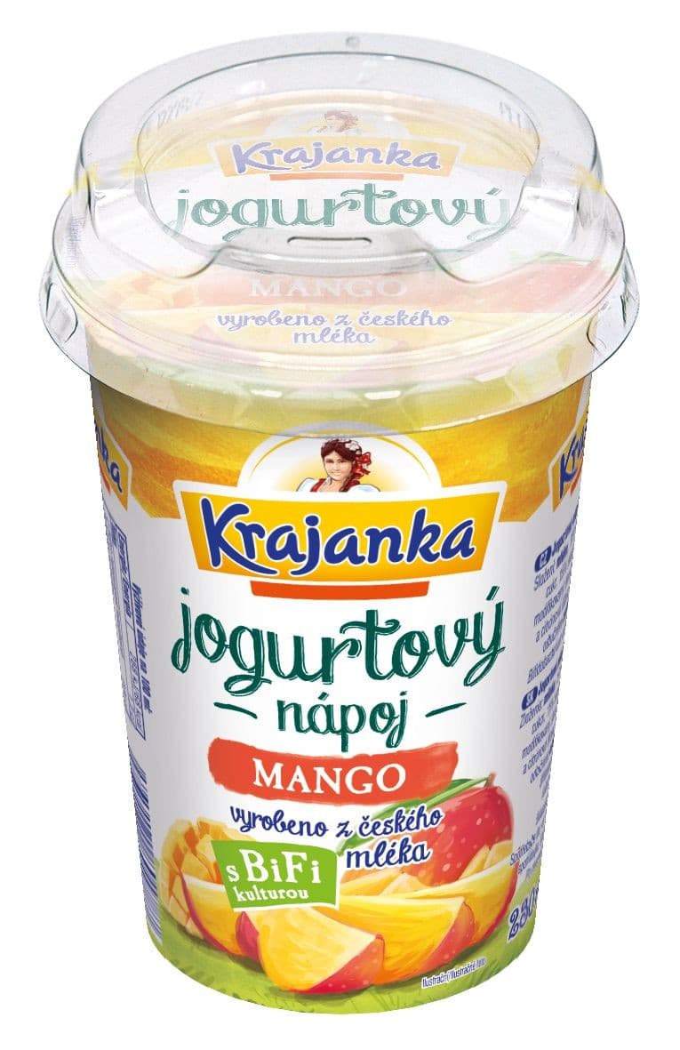 Krajanka jogurtový nápoj mango 230ml