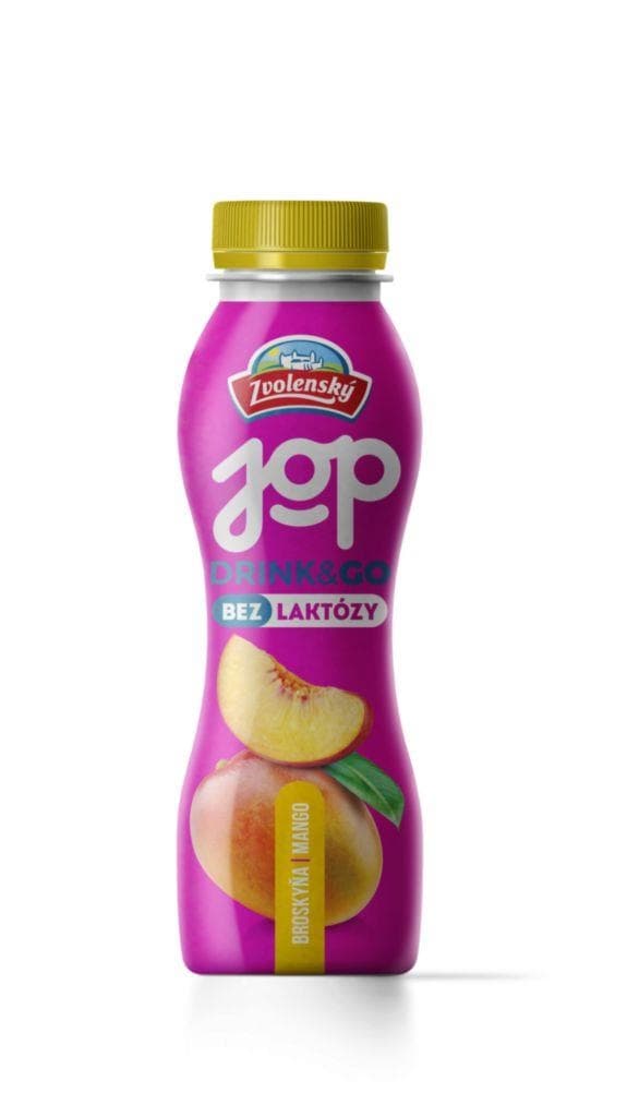 Zvolenský Nápoj JOP bezlaktózový broskev - mango 300g