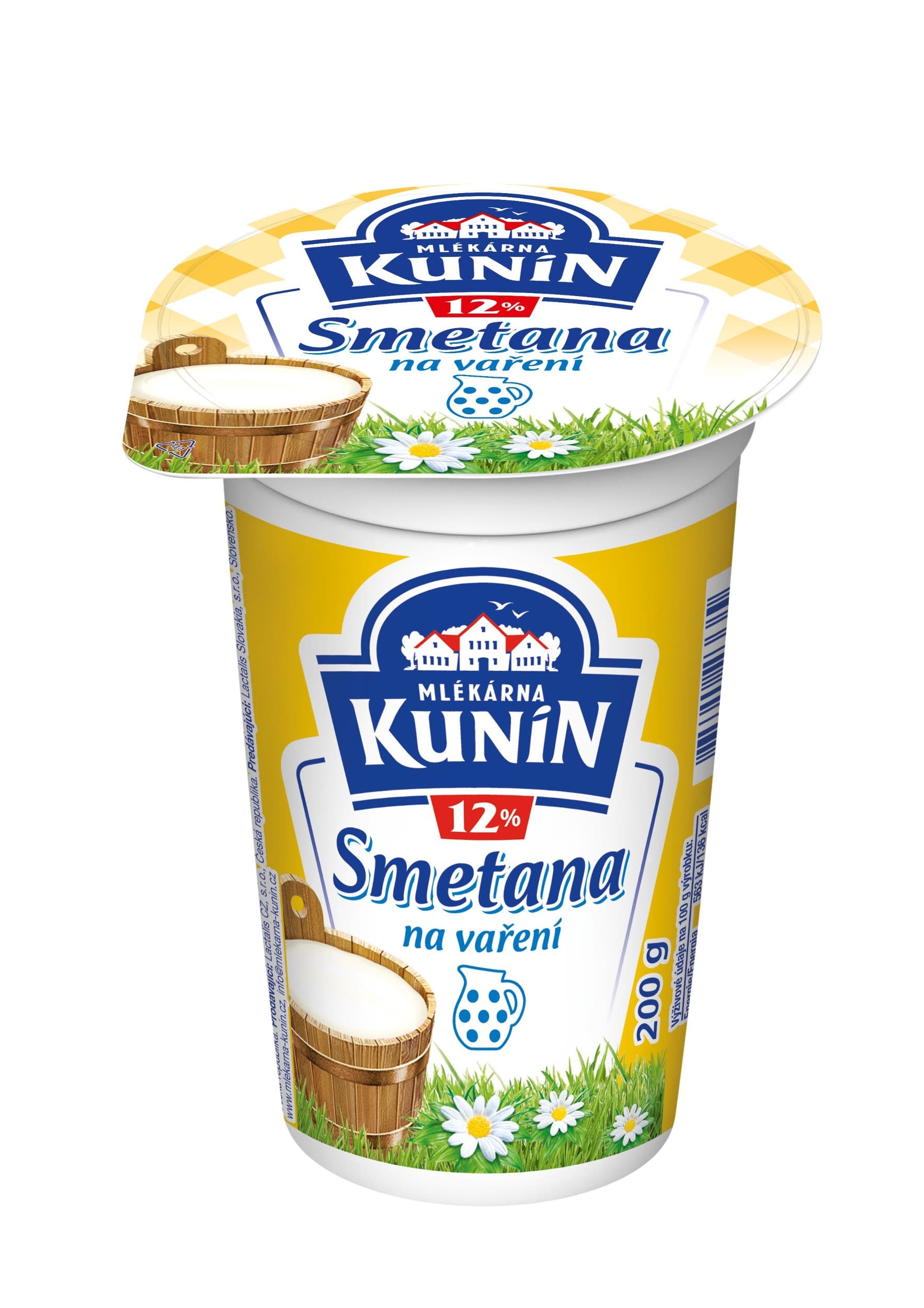 Kunín Smetana 12% 200 g