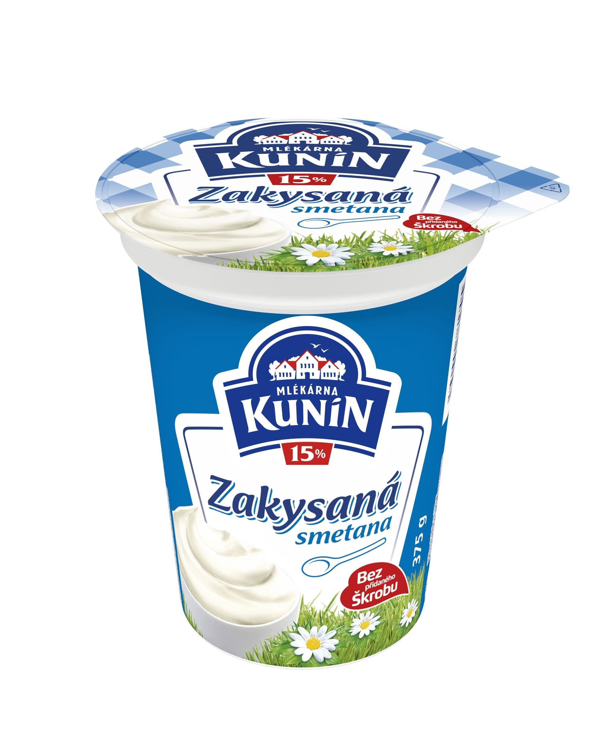 Kunín Zakysaná smetana Krémovitá 15% 375 g