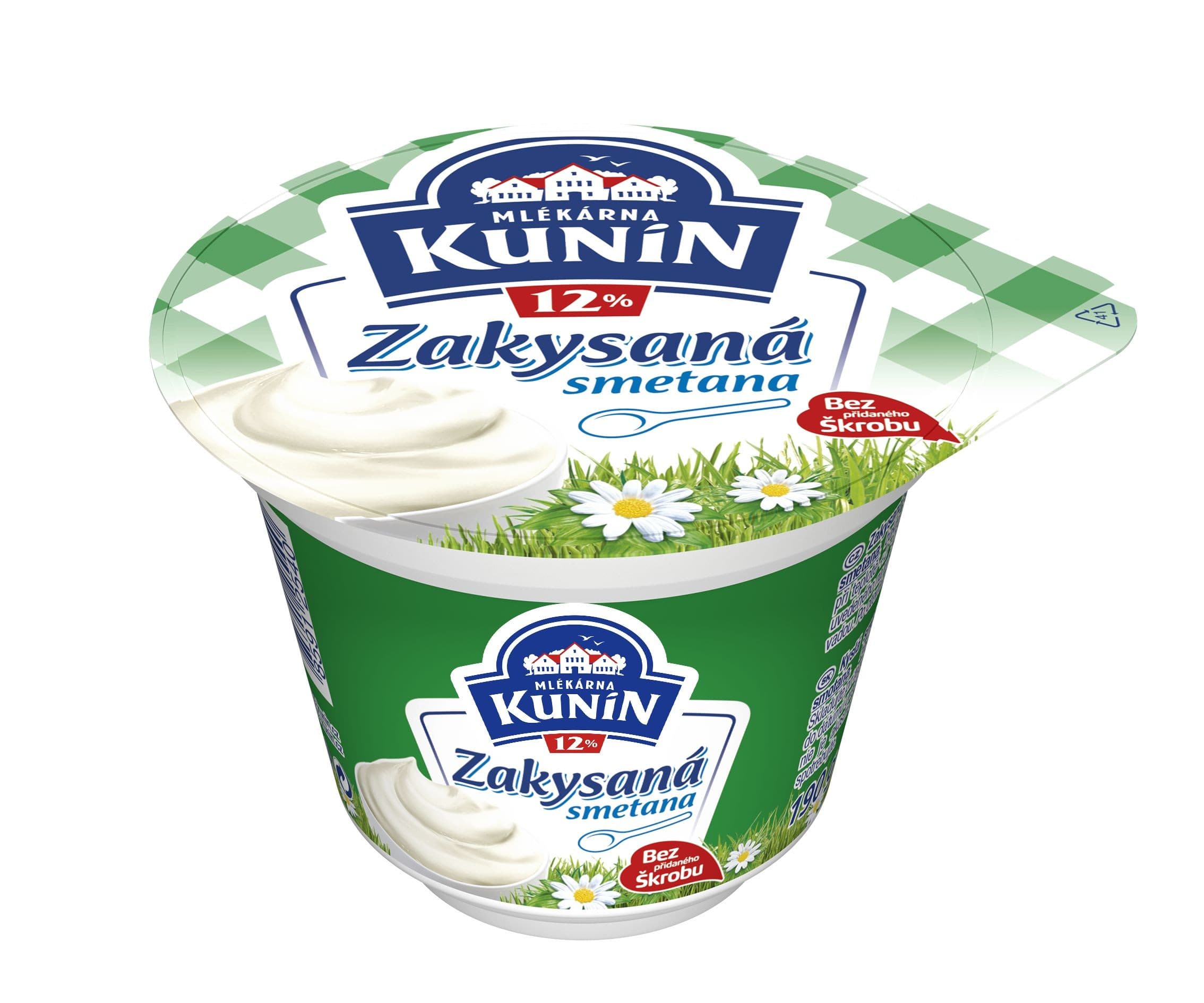 Kunín Zakysaná smetana 12% 190 g