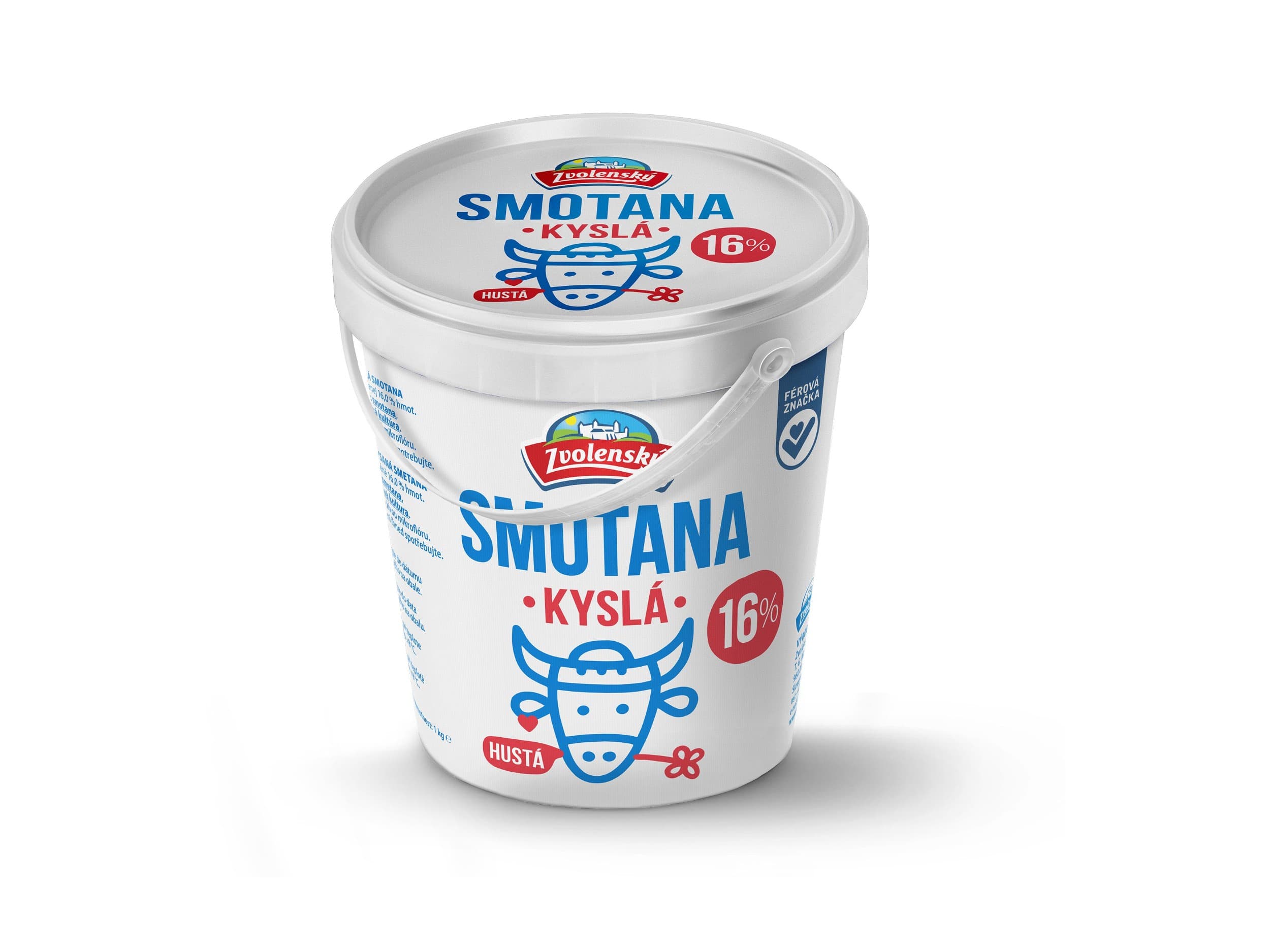 Zvolenský Zakysaná smetana 16% 1kg
