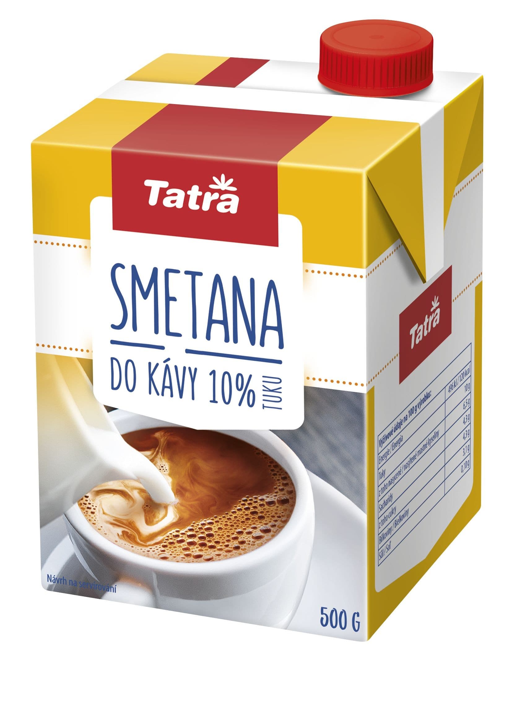 Tatra Premium Smetana do kávy 500 g