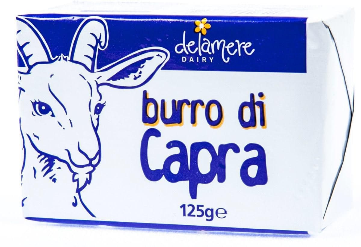 Delamere Dairy Burro di Capra Máslo z kozího mléka solené 125 g