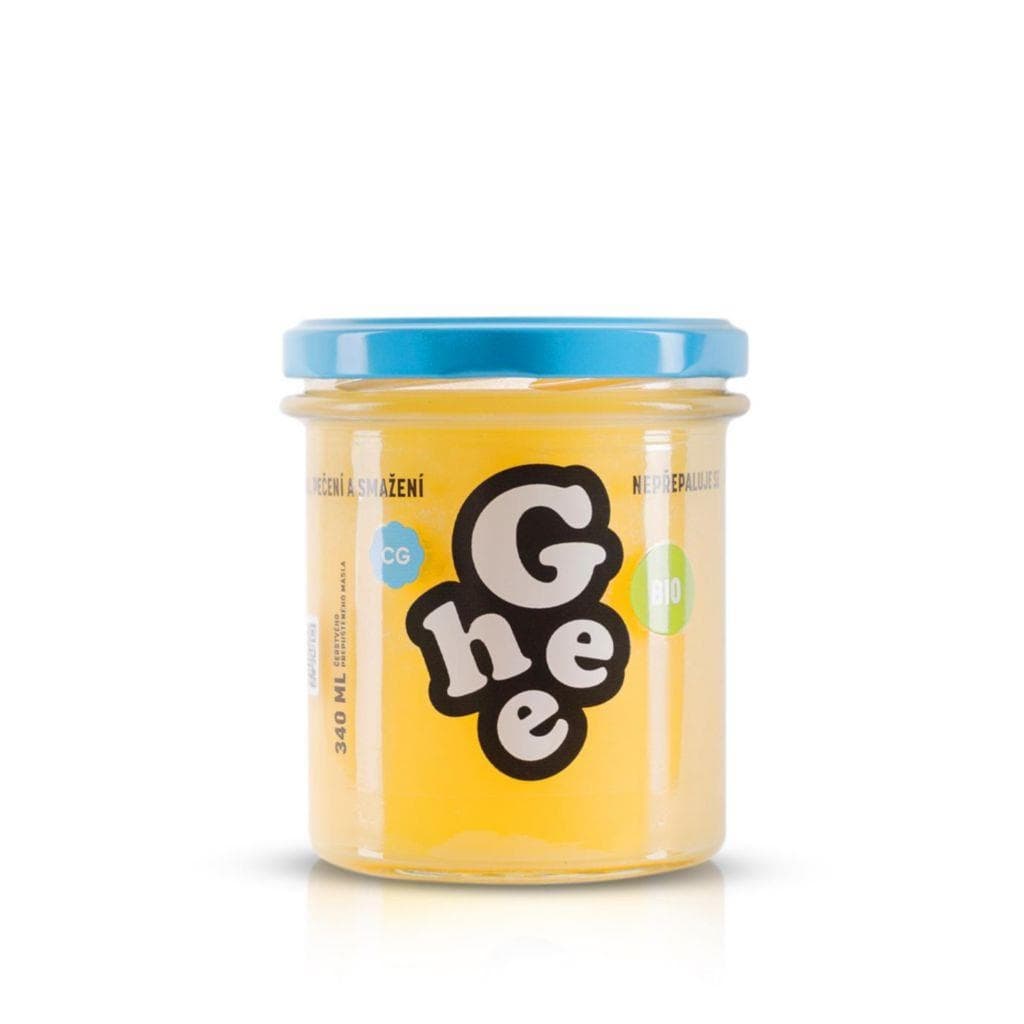 České Ghíčko BIO Přepuštěné máslo ghí 340 ml