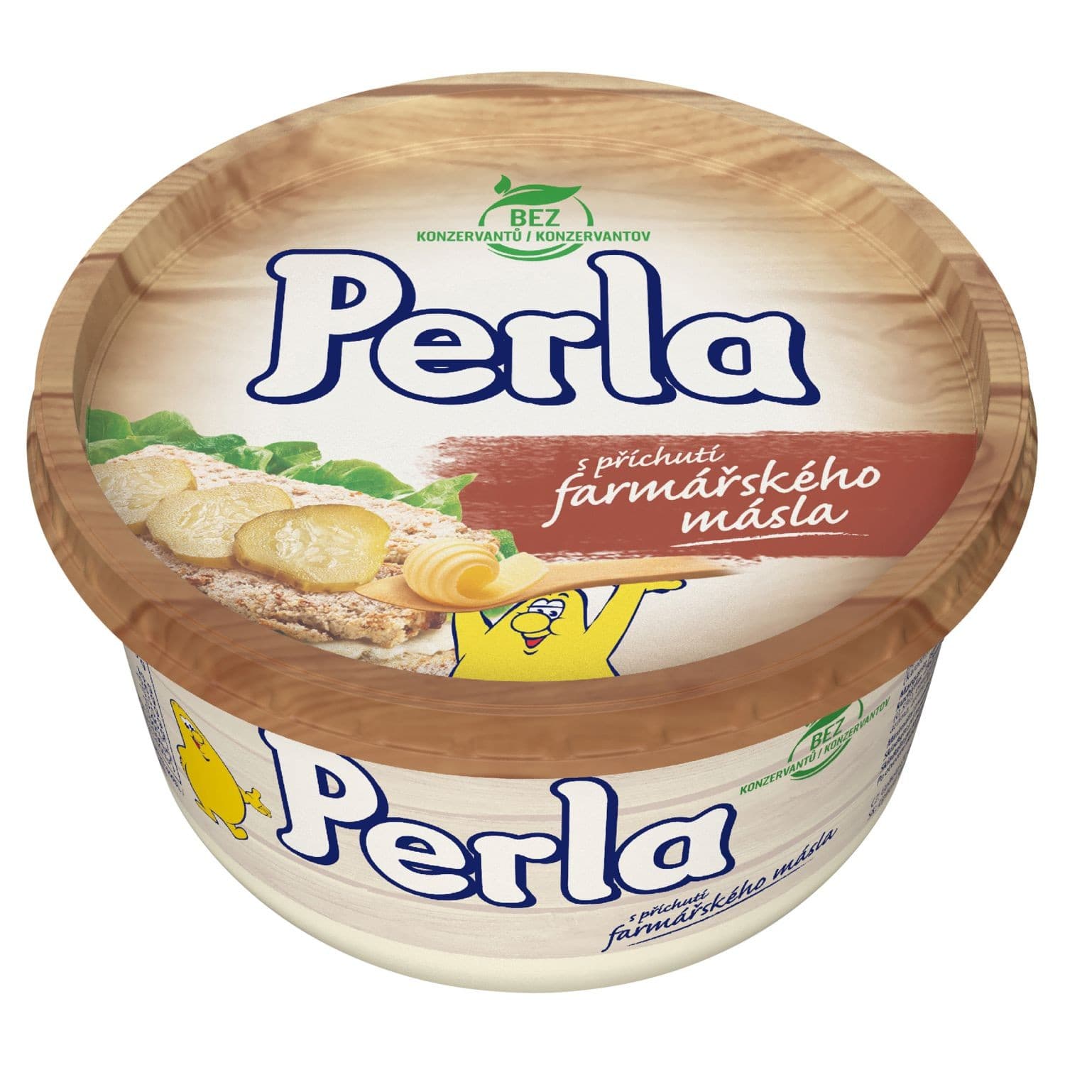 Perla s příchutí farmářského másla 450g