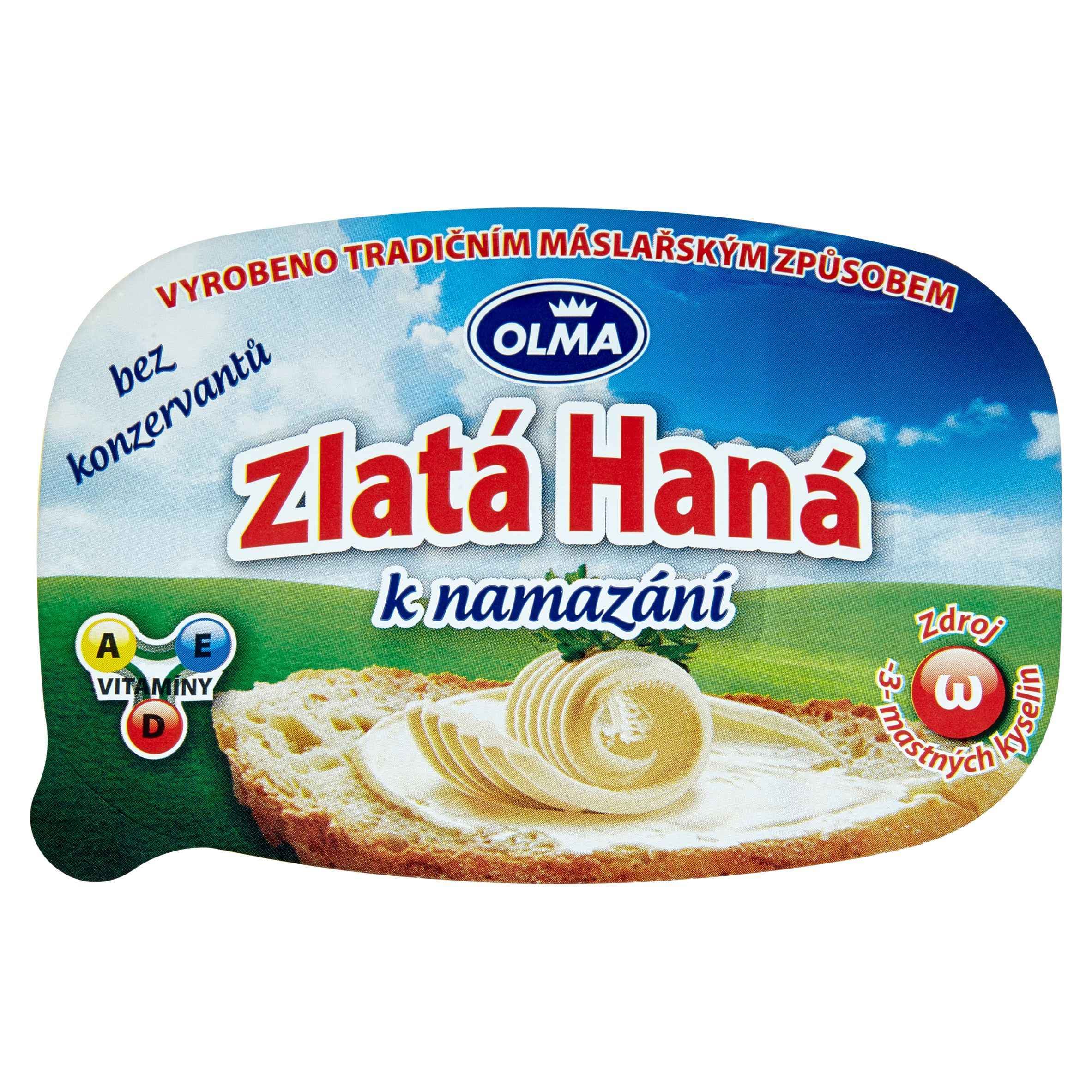 Olma Zlatá Haná k namazání 300 g
