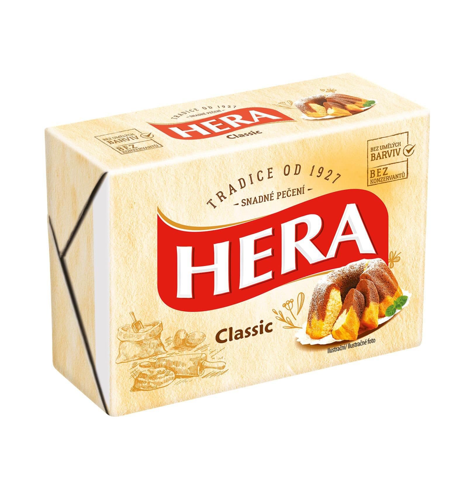 Hera Rostlinný roztíratelný tuk na pečení 250 g