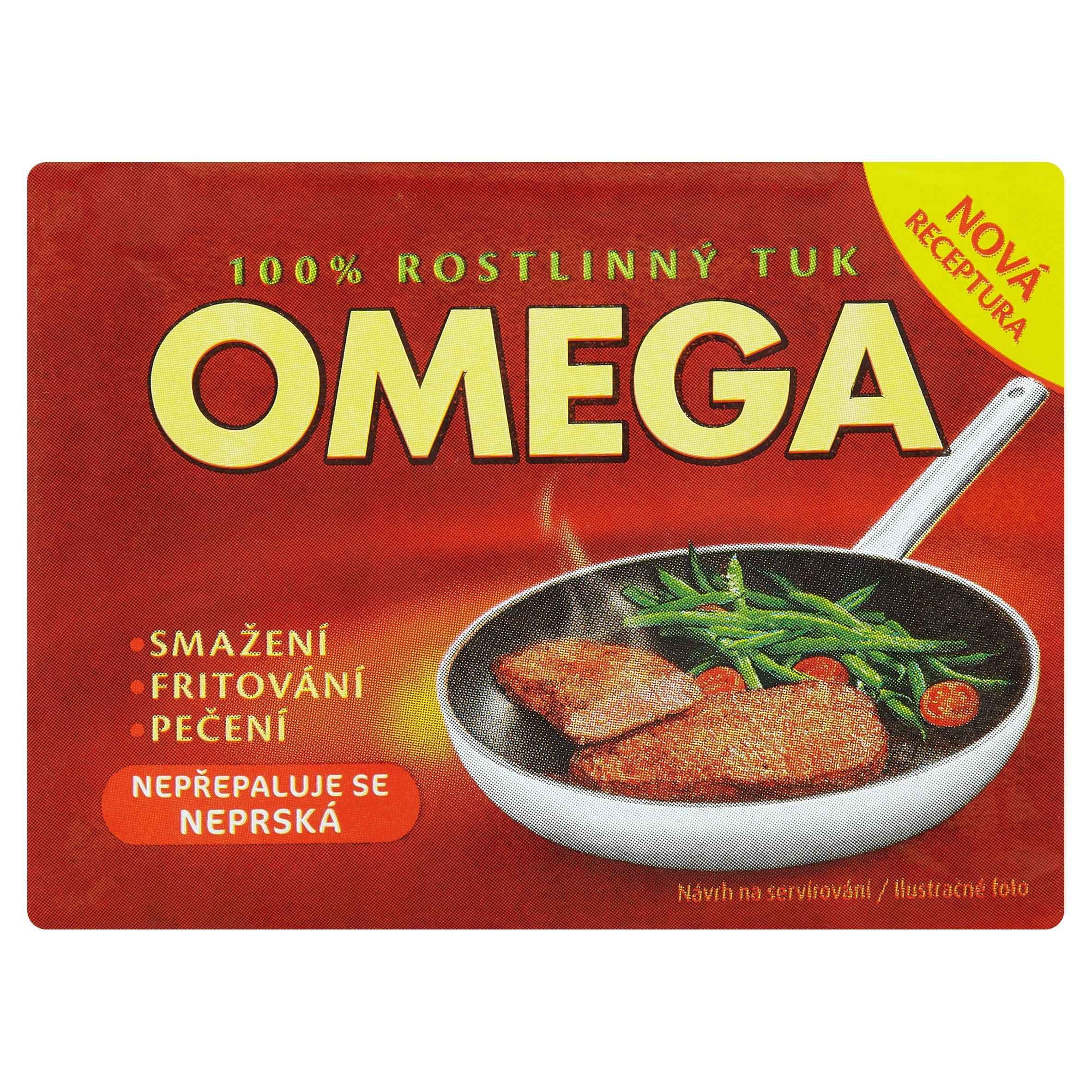 Omega 100% rostlinný tuk 250 g