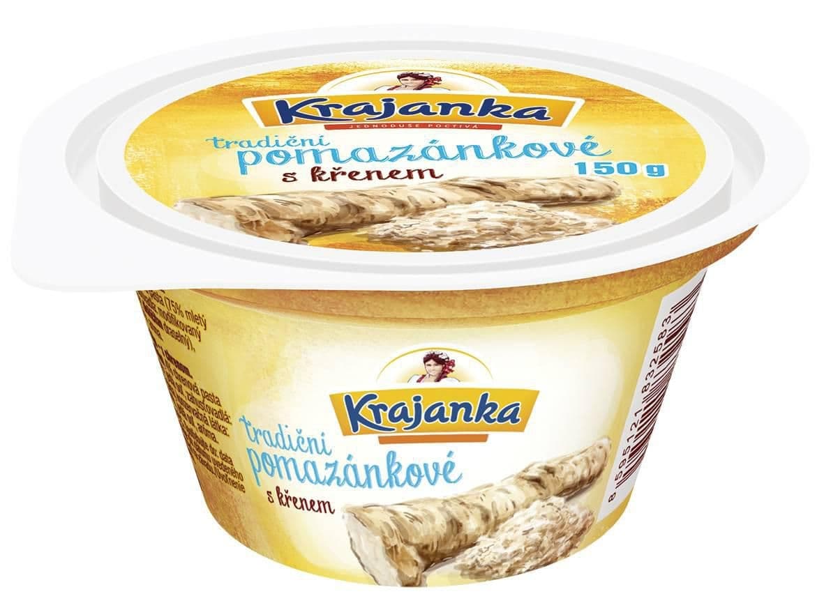 Krajanka Tradiční pomazánkové s křenem 150g