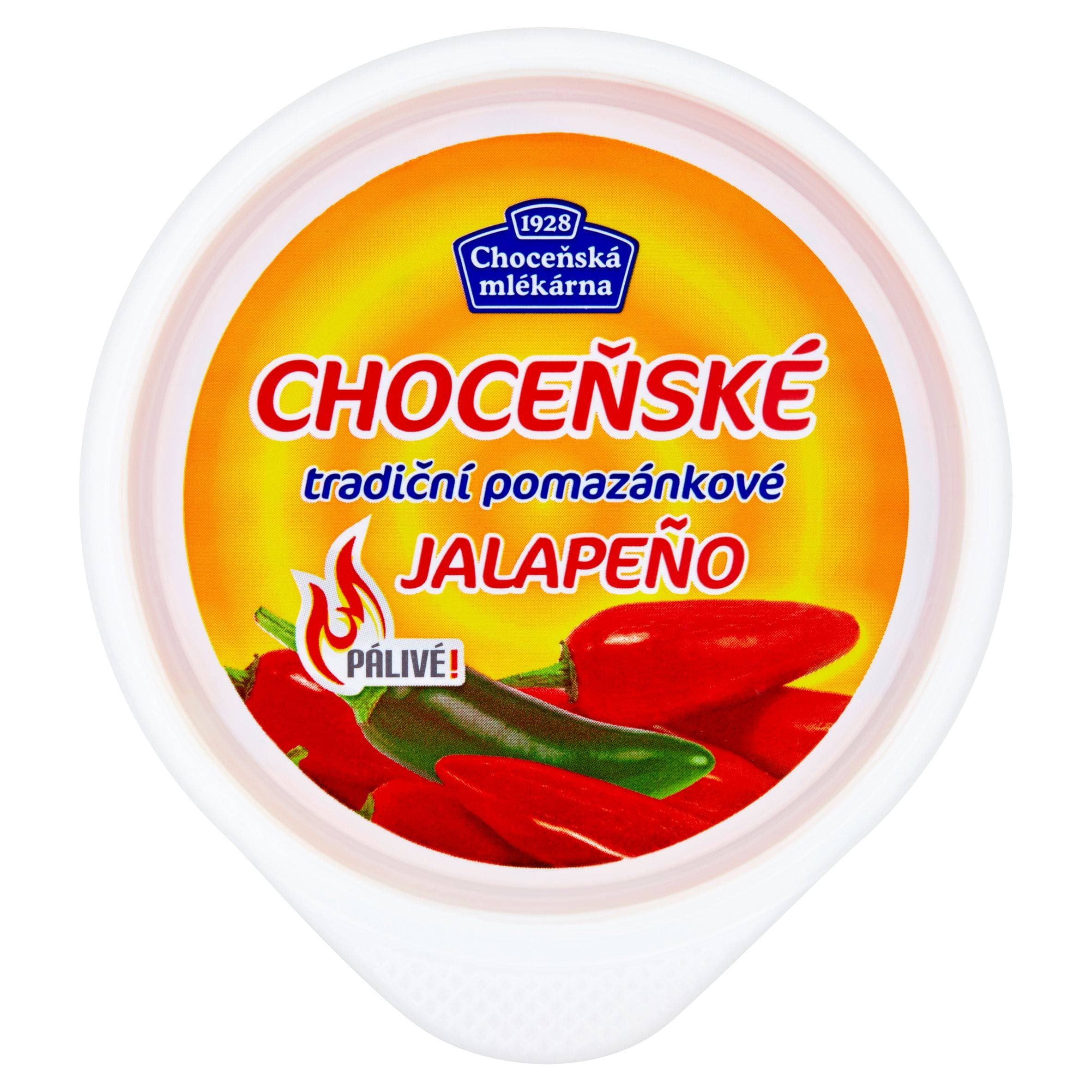 Choceňská Mlékárna Choceňské tradiční pomazánkové jalapeño 150 g