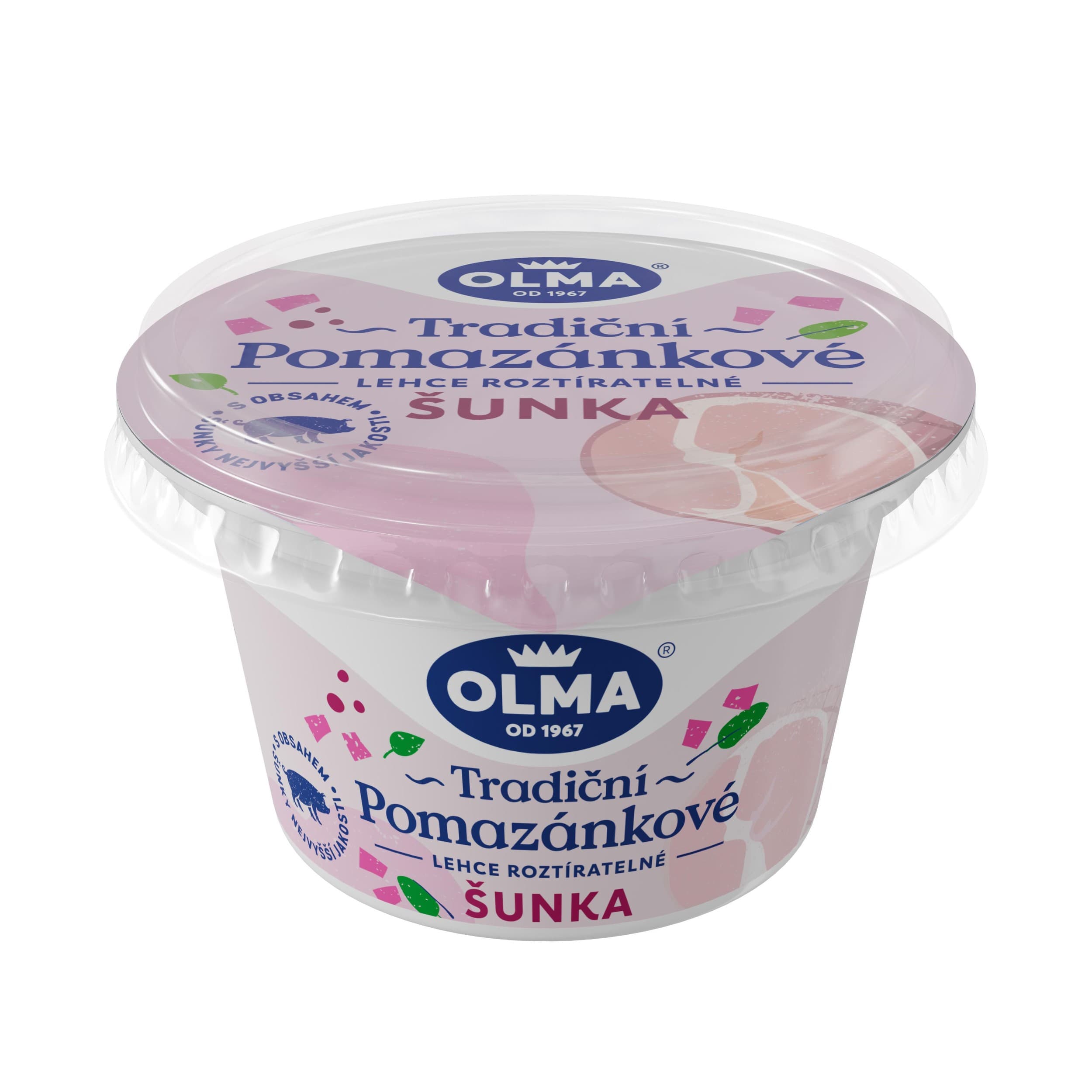 Olma Tradiční pomazánkové šunka 32% 150g