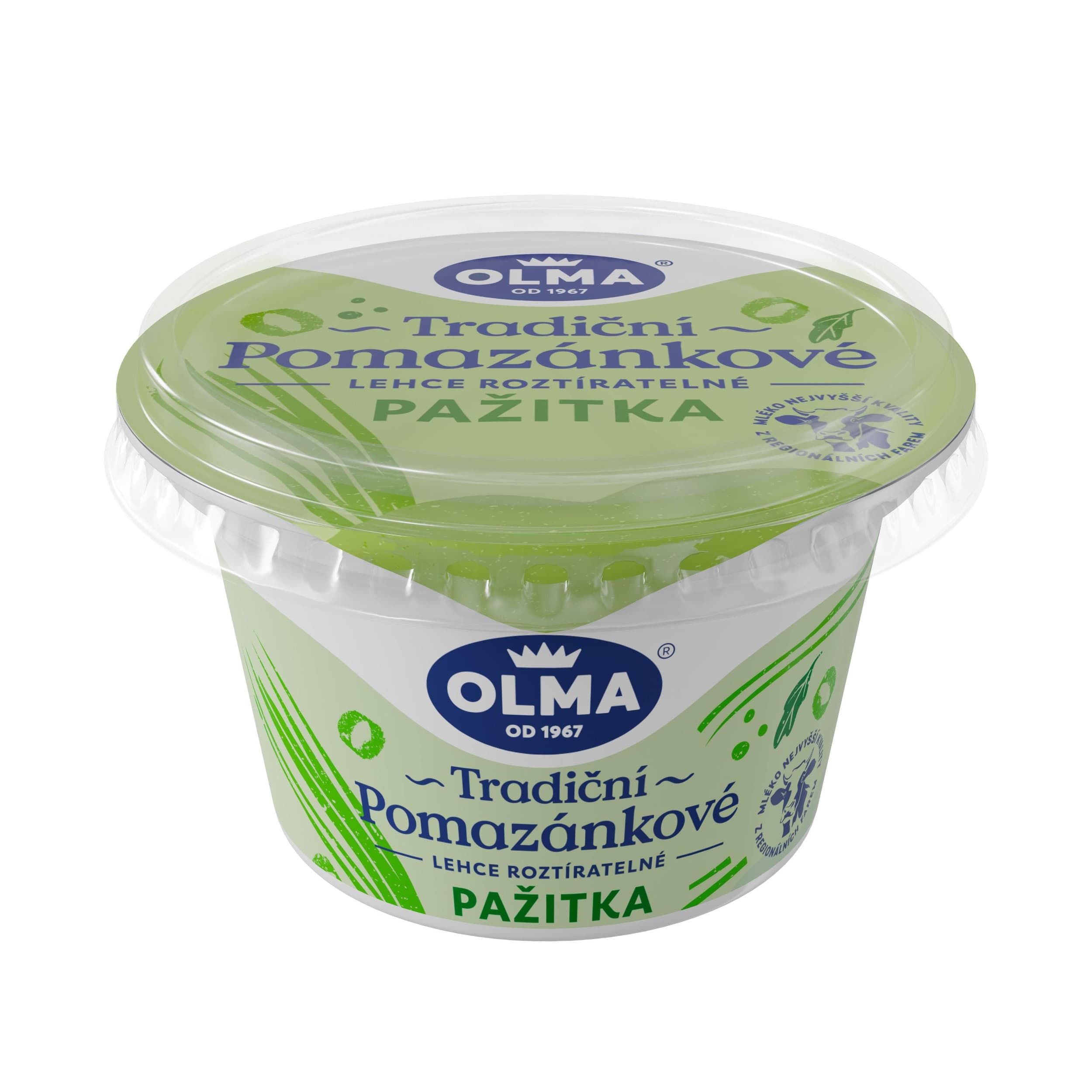 Olma Tradiční pomazánkové pažitka 32% 150g