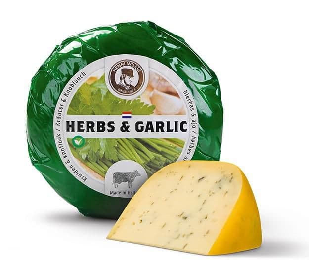 Henri Willig Baby Gouda Herbs / garlic 280g