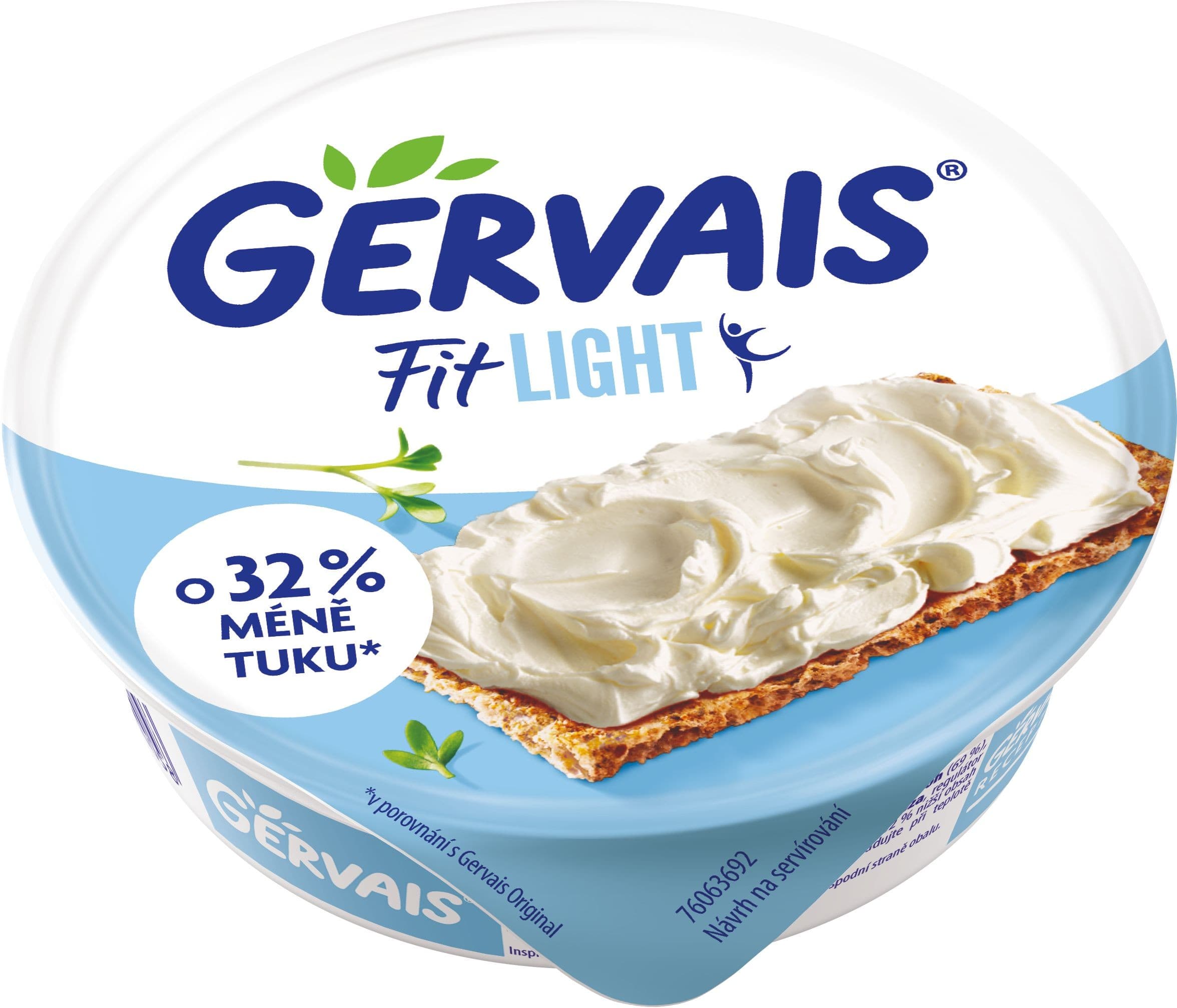 Gervais Lightlife lahodný tvarohový sýr 80 g