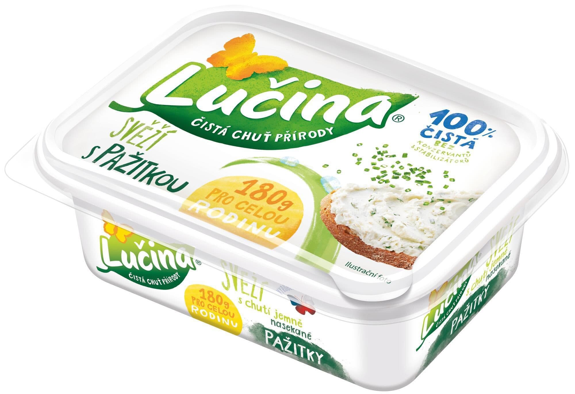 Lučina s pažitkou pro celou rodinu 180g