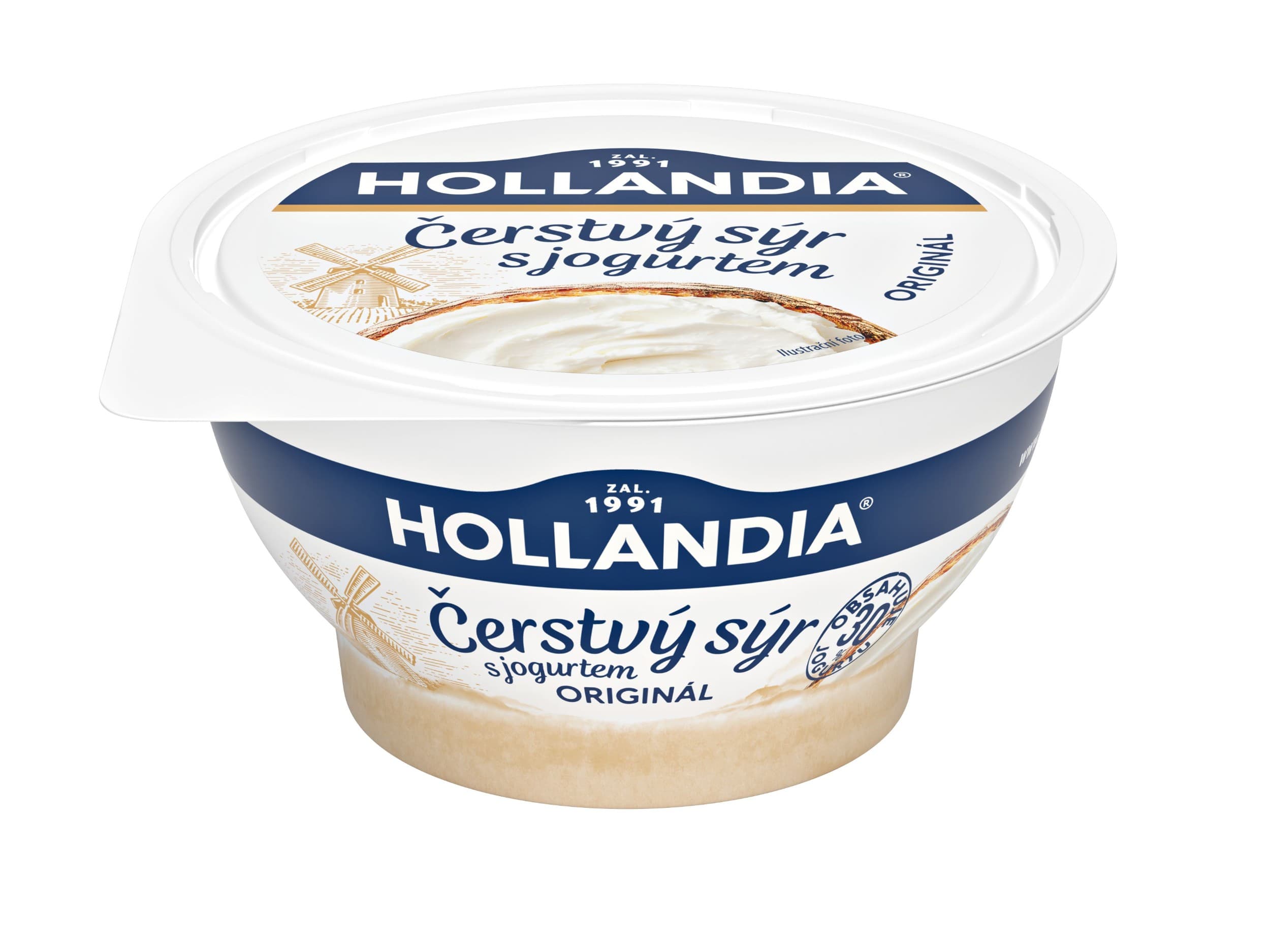Hollandia Čerstvý sýr s jogurtem Originál 125g
