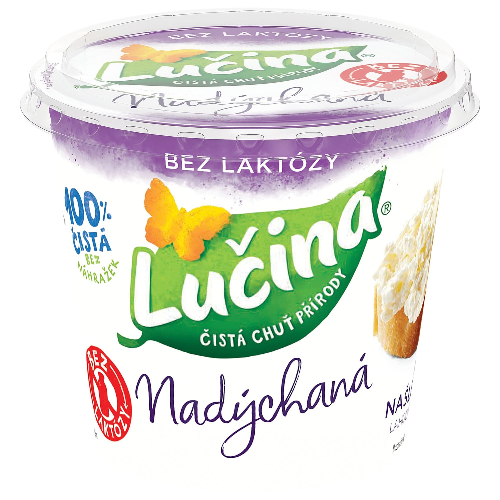 Lučina Nadýchaná bez laktózy 140 g