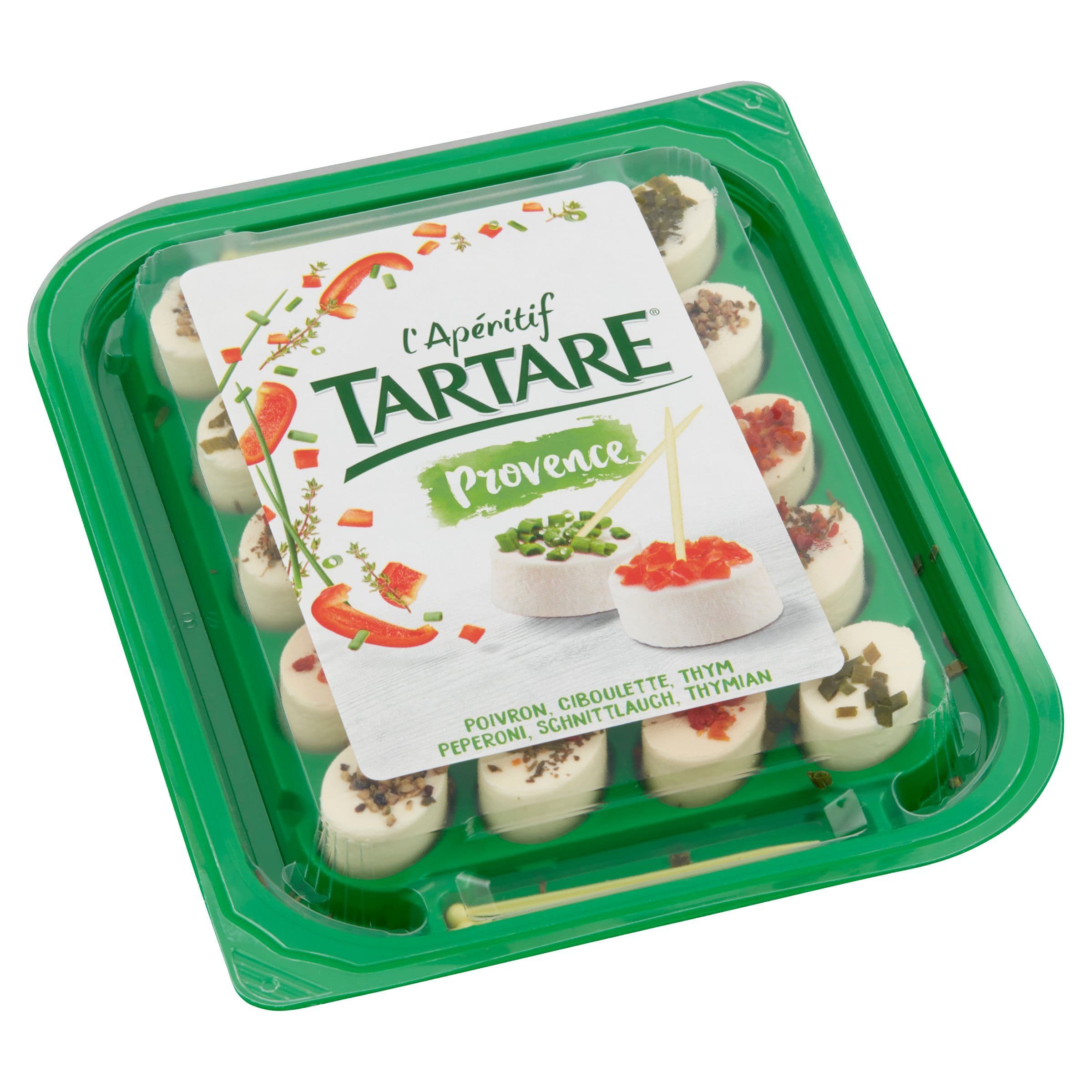 Tartare Jednohubky provensálské koření měkký sýr 100 g