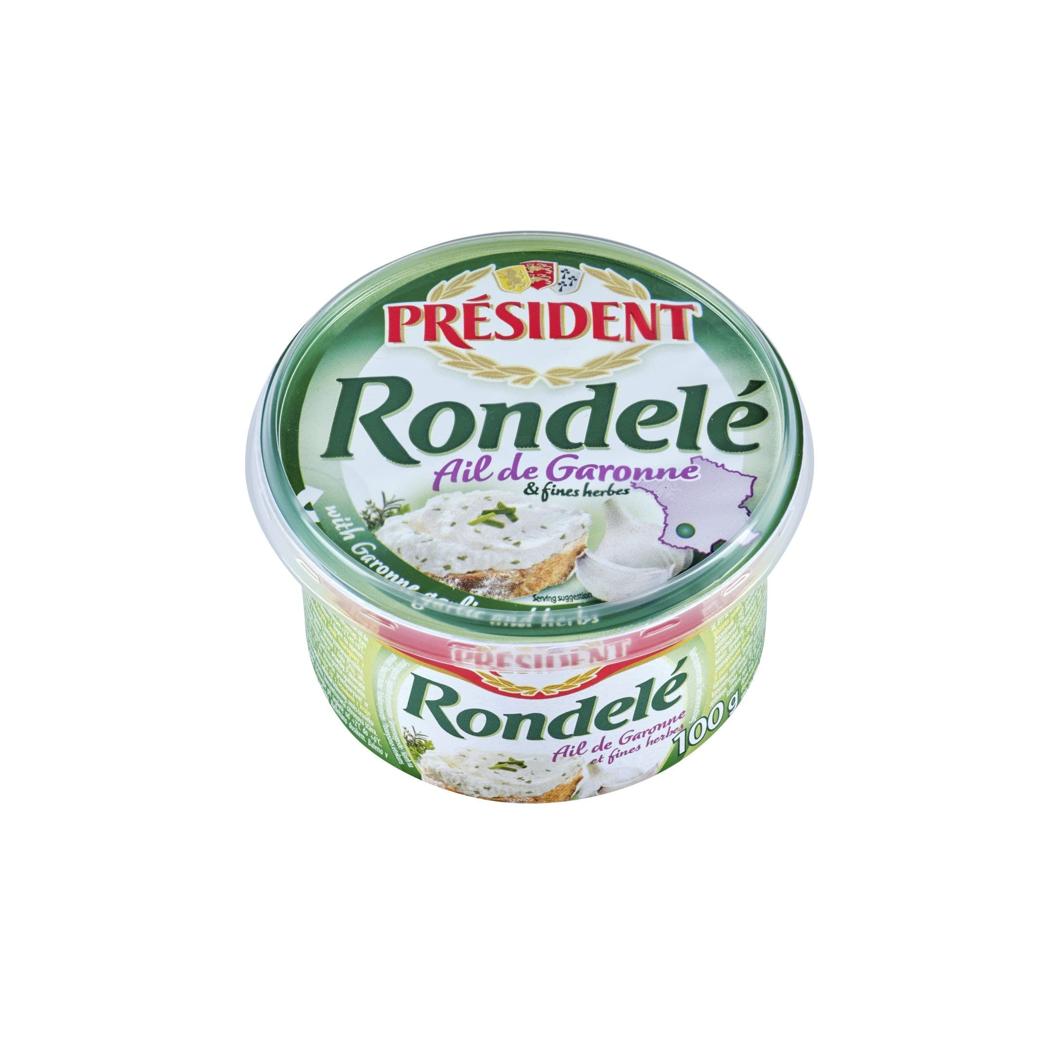 Président Rondelé česnek a bylinky 100 g