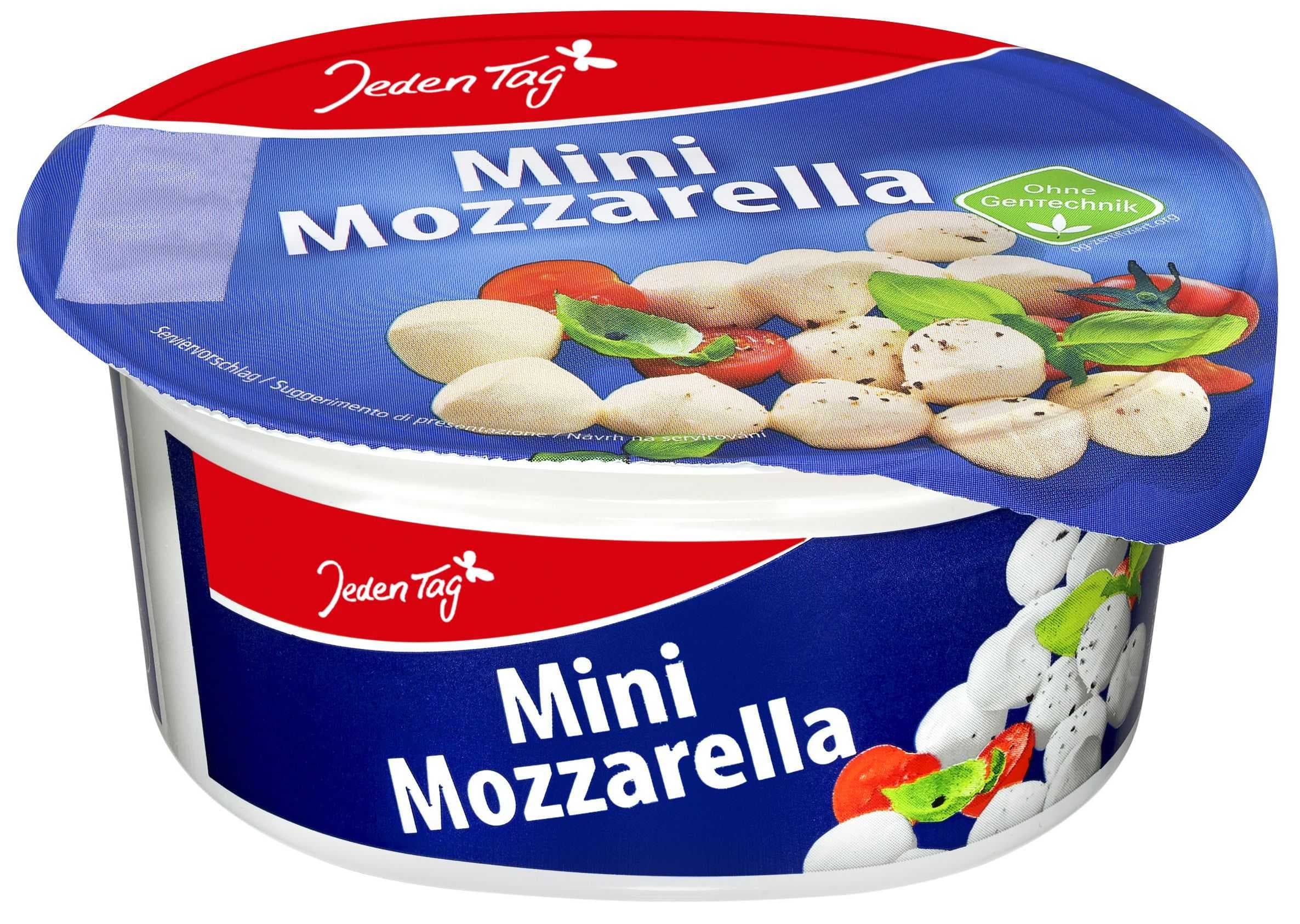 Jeden Tag Mozzarella bambini 125g