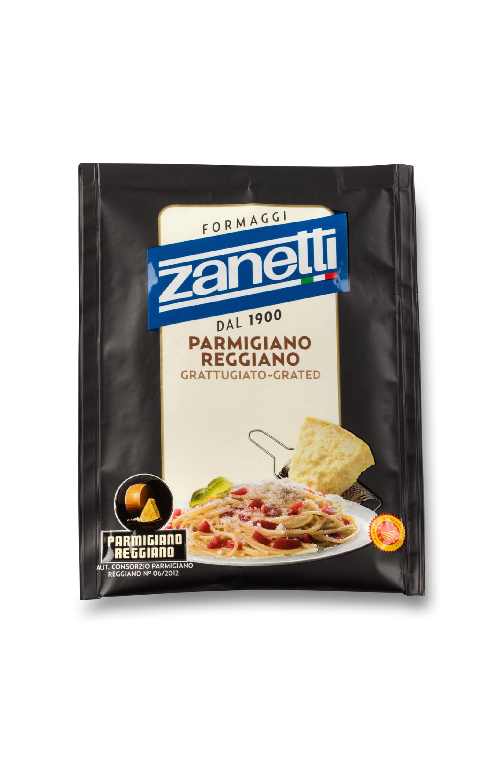 Zanetti Parmigiano Reggiano strouhané 40 g