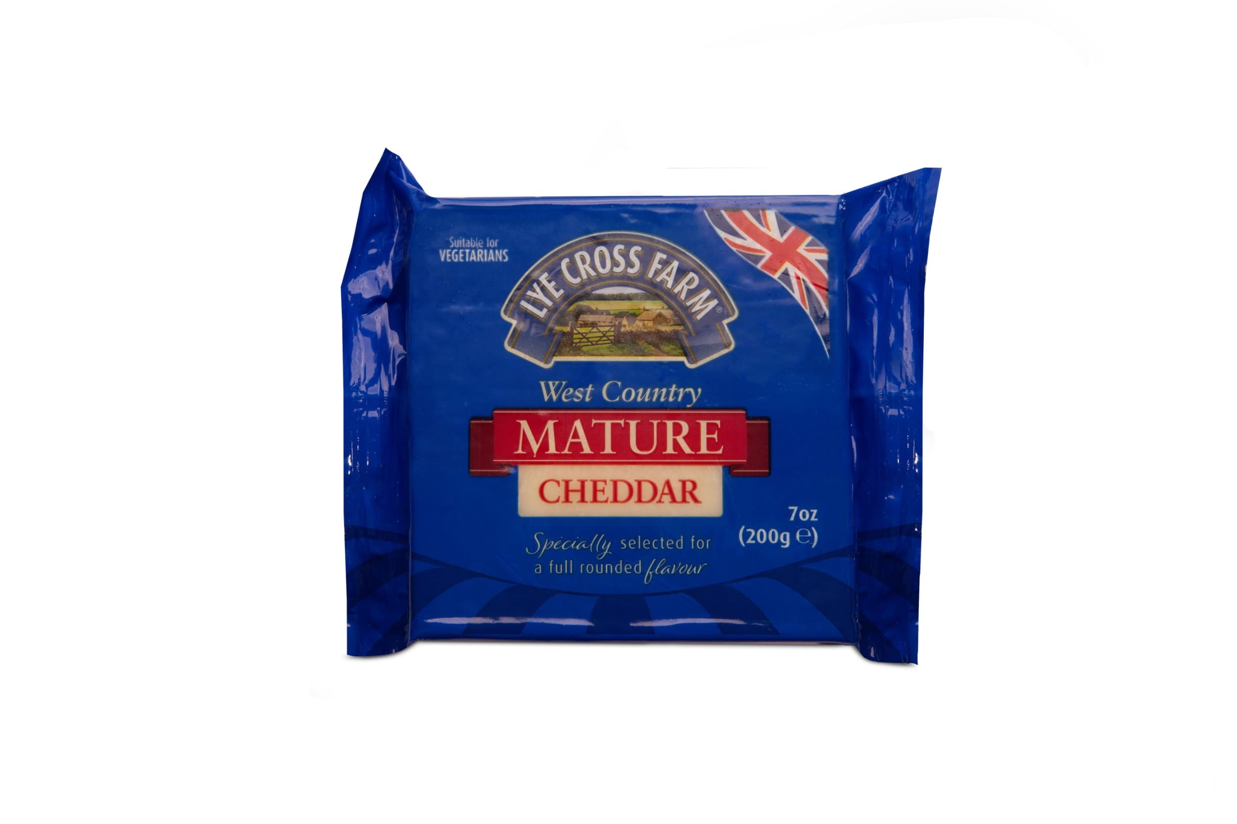 Lye Cross Farm Mature White Cheddar 200g