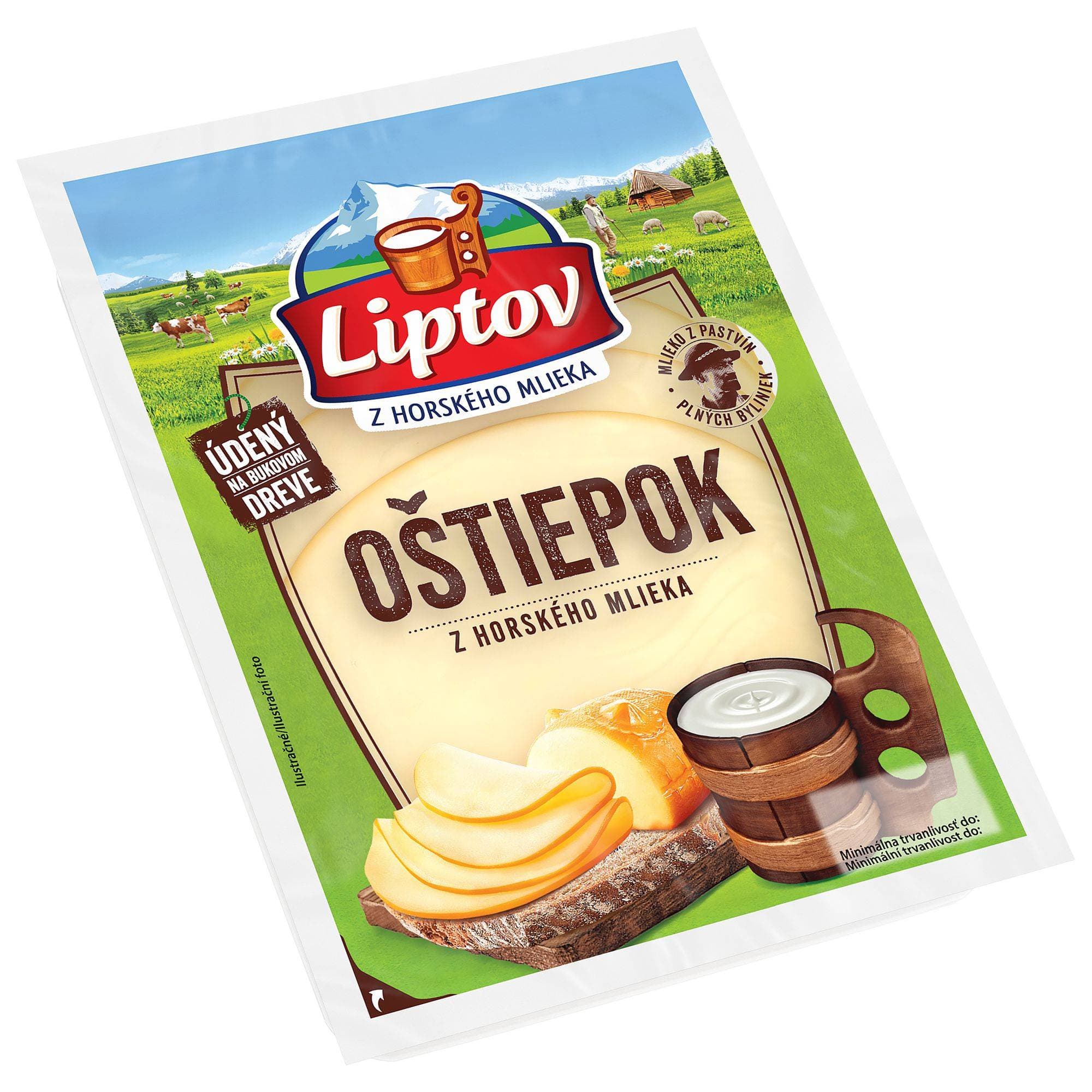Liptov Oštiepok uzený plátky 90g