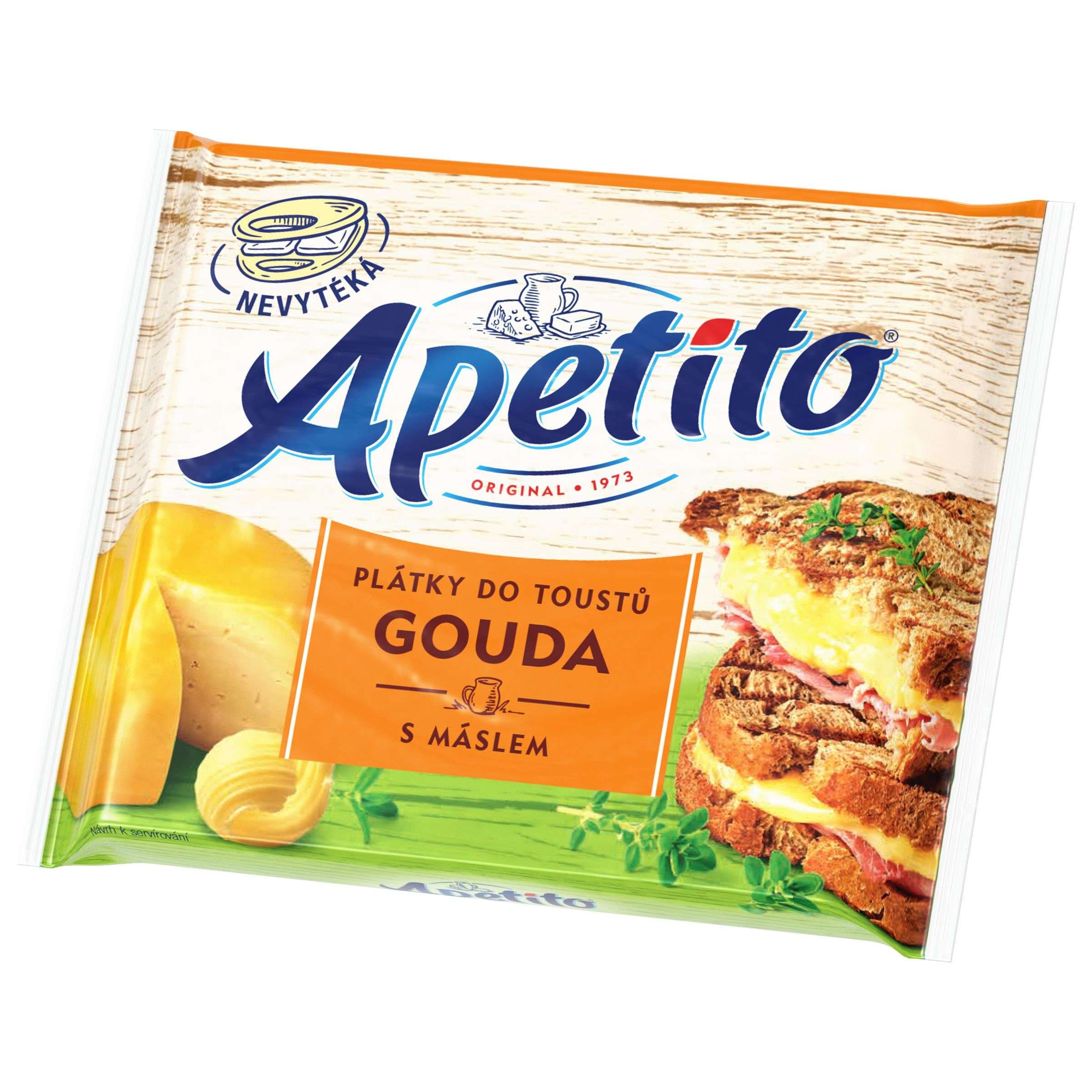 Apetito plátky do toustů Gouda 130g